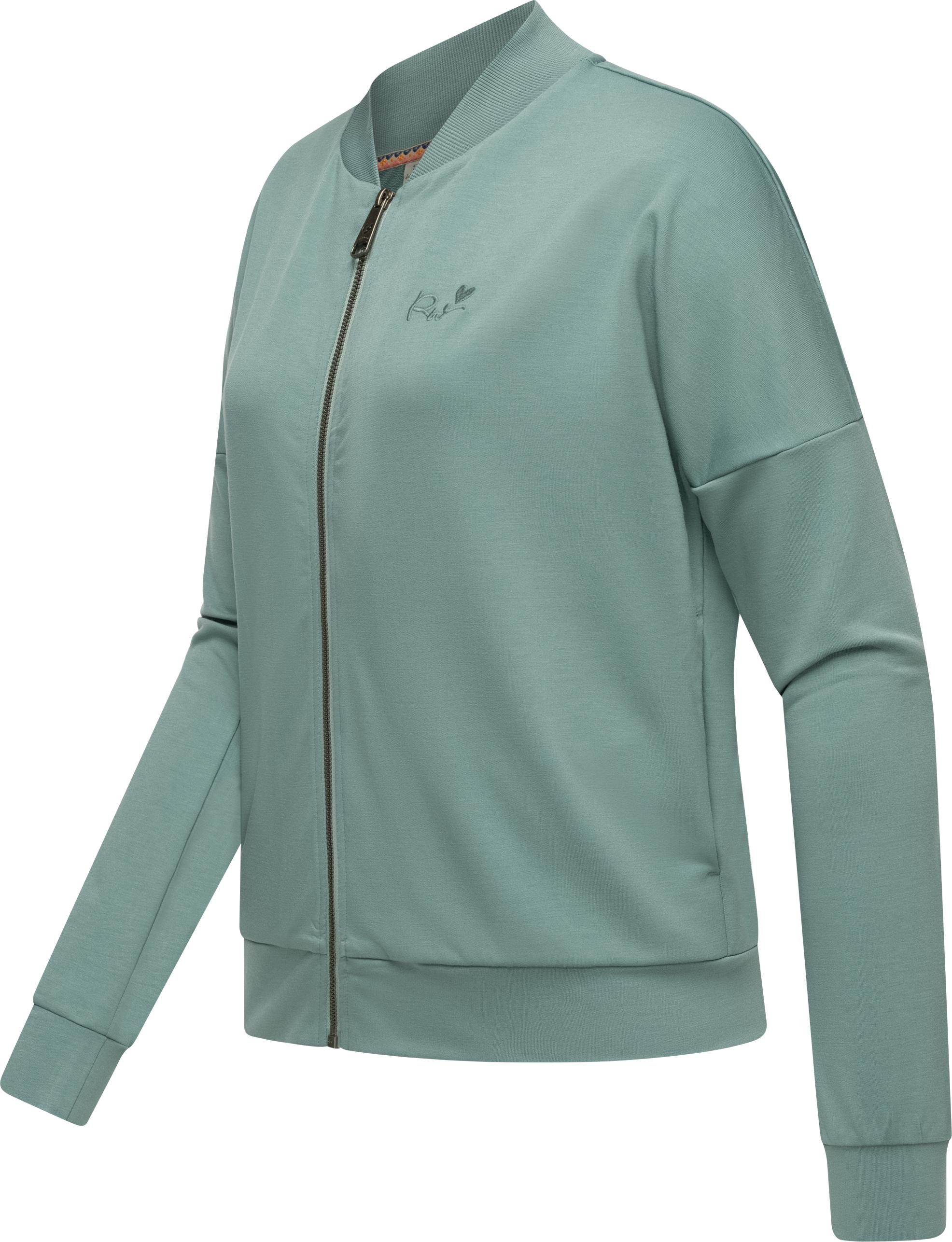 Ragwear Sweatjacke »Doron«, sportliche Damen Freizeitjacke