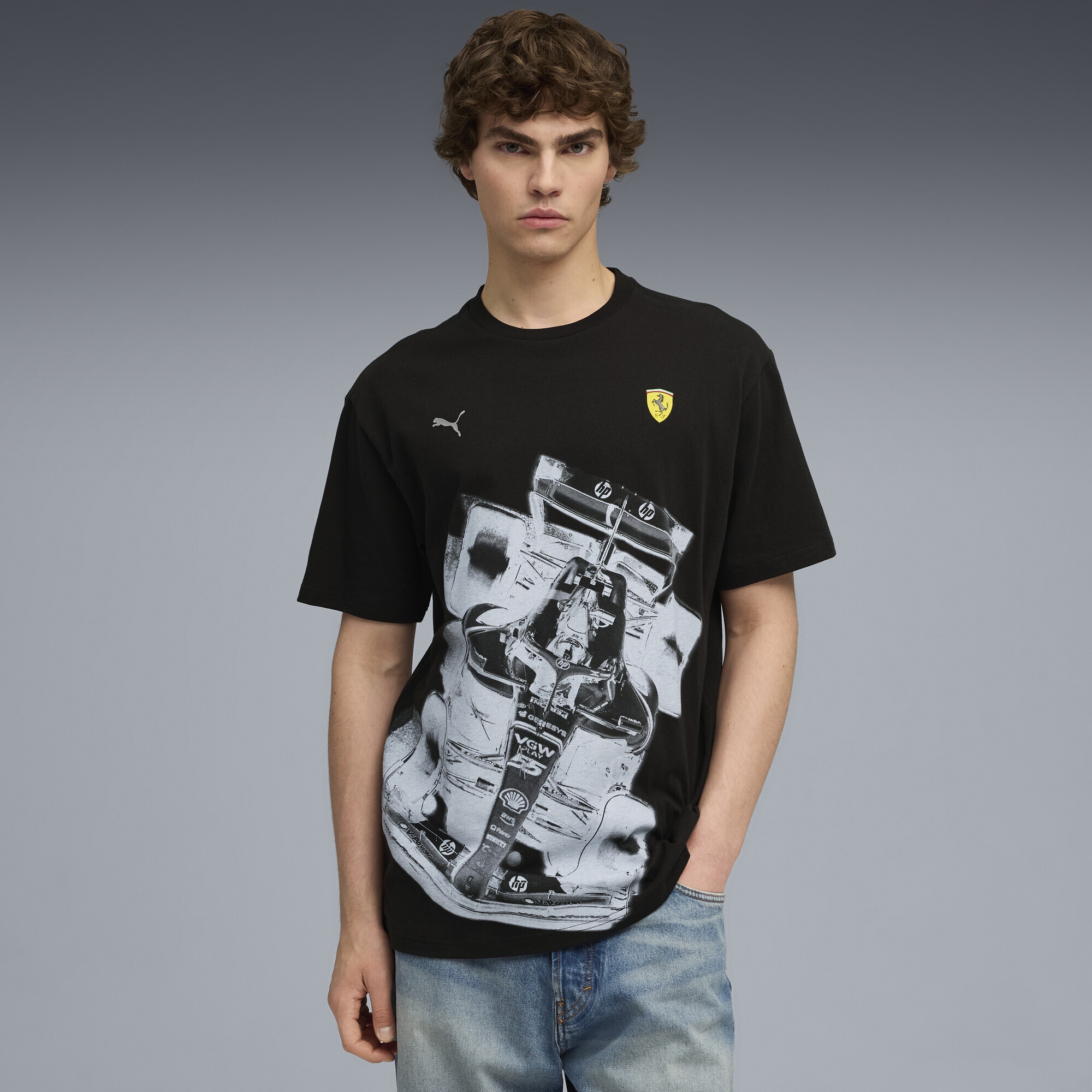 PUMA T-Shirt »Scuderia Ferrari Premium T-Shirt Herren«