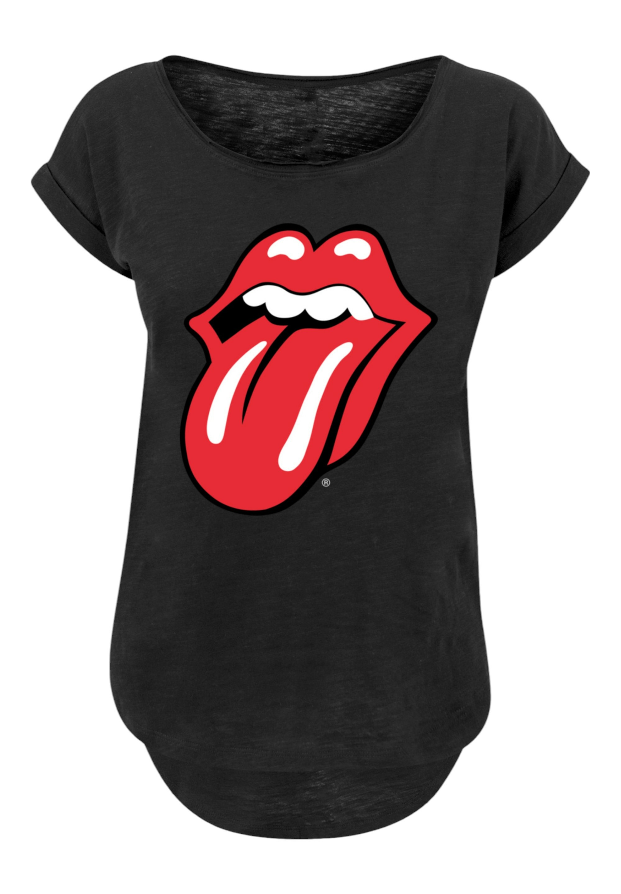 F4NT4STIC T-Shirt »The Rolling Stones Zunge«, Premium Qualität