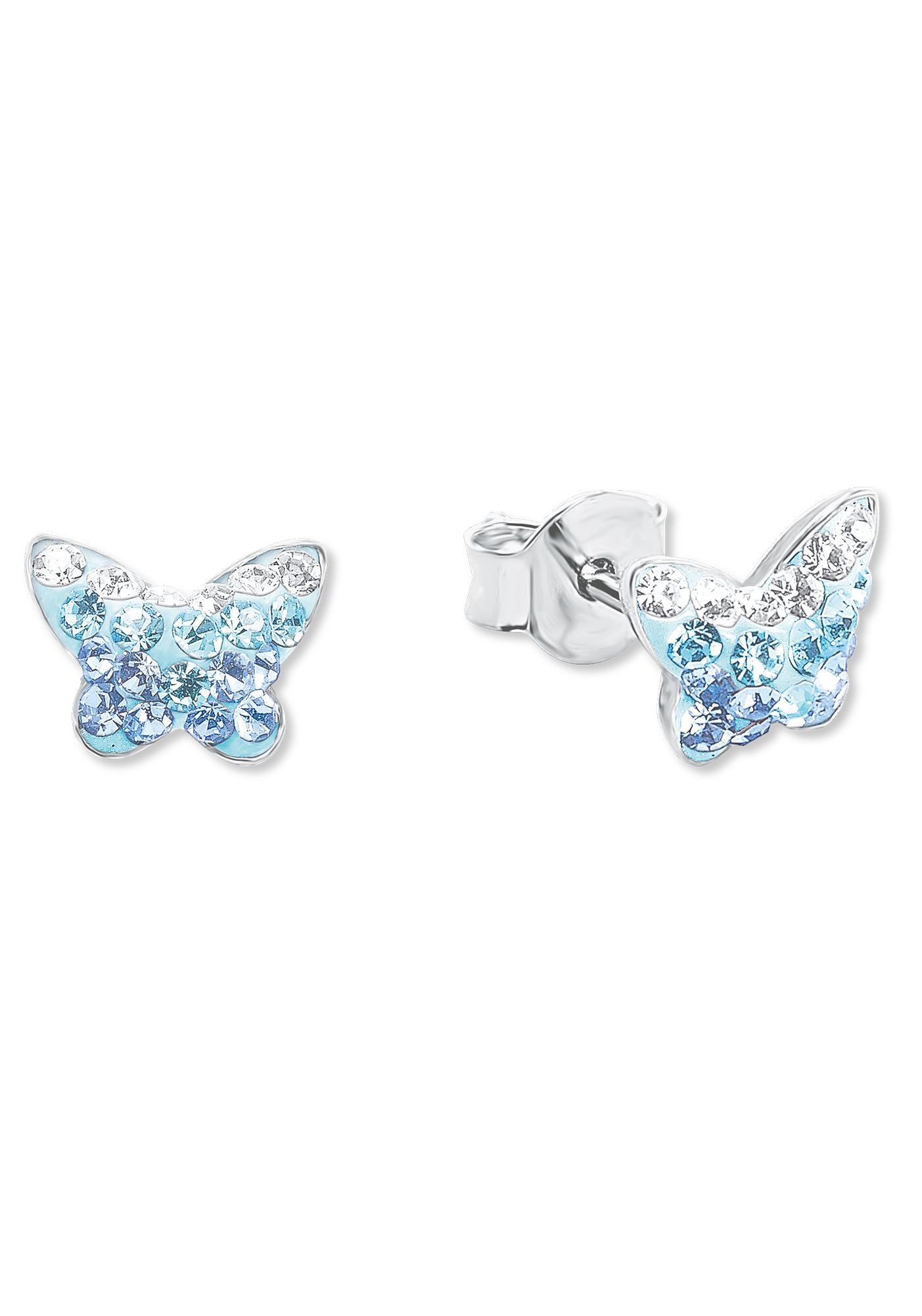 mit für BAUR 9540761«, Ohrstecker Paar Preciosa bestellen | Amor »Schmetterling, Crystal