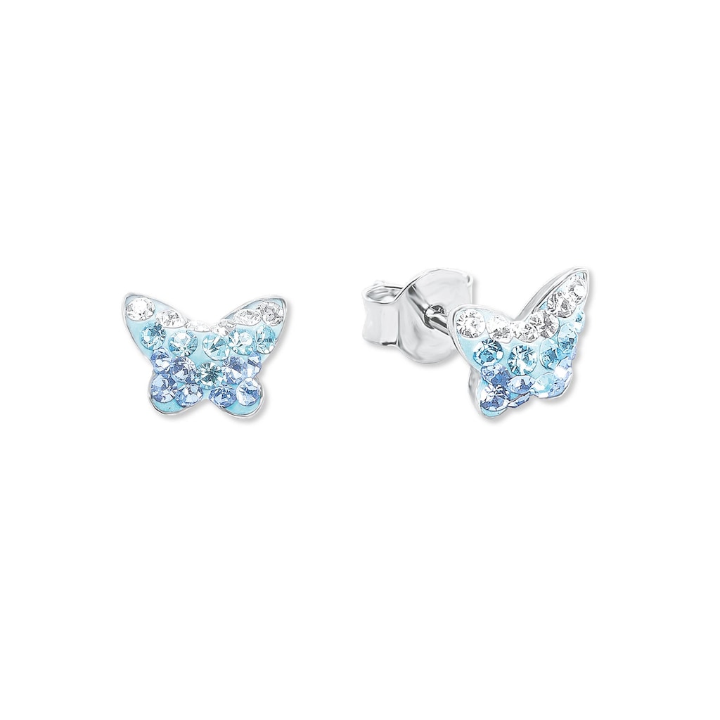 Amor Paar Ohrstecker »Schmetterling 9540761« mit Preciosa Crystal