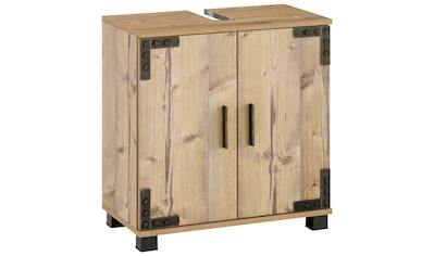 SIT Hängeschrank »Frigo«, Mangoholz im Antik-Look mit Kühlschrankgriffen,  Breite 45 cm bestellen | BAUR