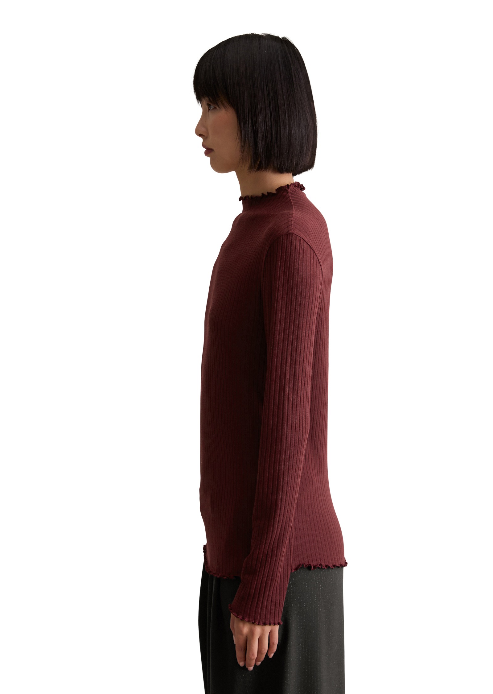 Marc OPolo DENIM Langarmshirt "aus Lyocell-Stretch-Jersey" günstig online kaufen