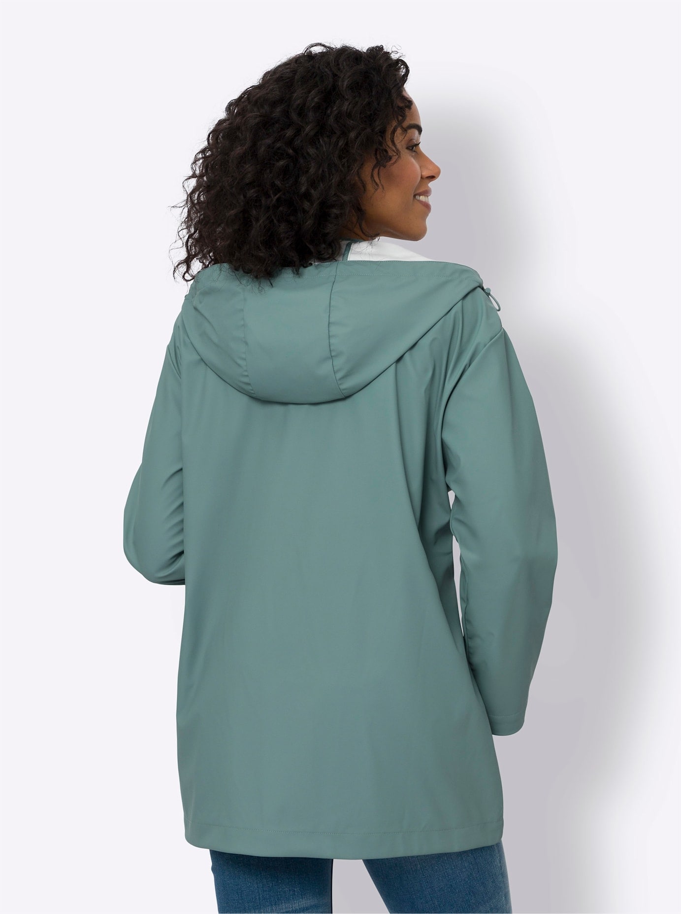Classic Basics Regenjacke, mit Kapuze