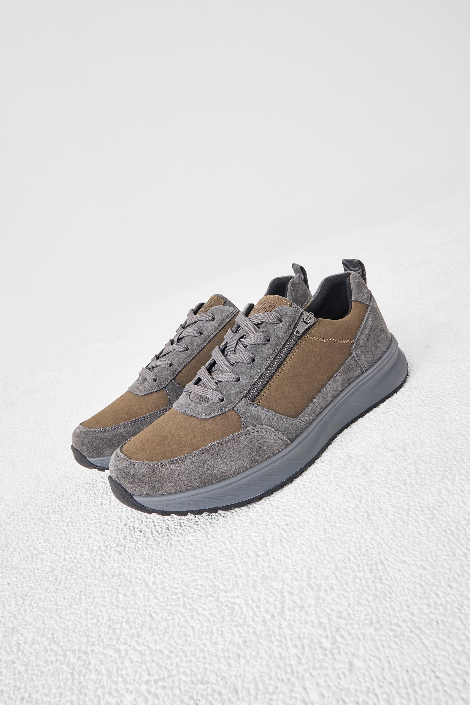 Waldläufer Schnürschuh "H-Marius" Sneaker mit Schnürung und Reißverschluss, Komfortweite H