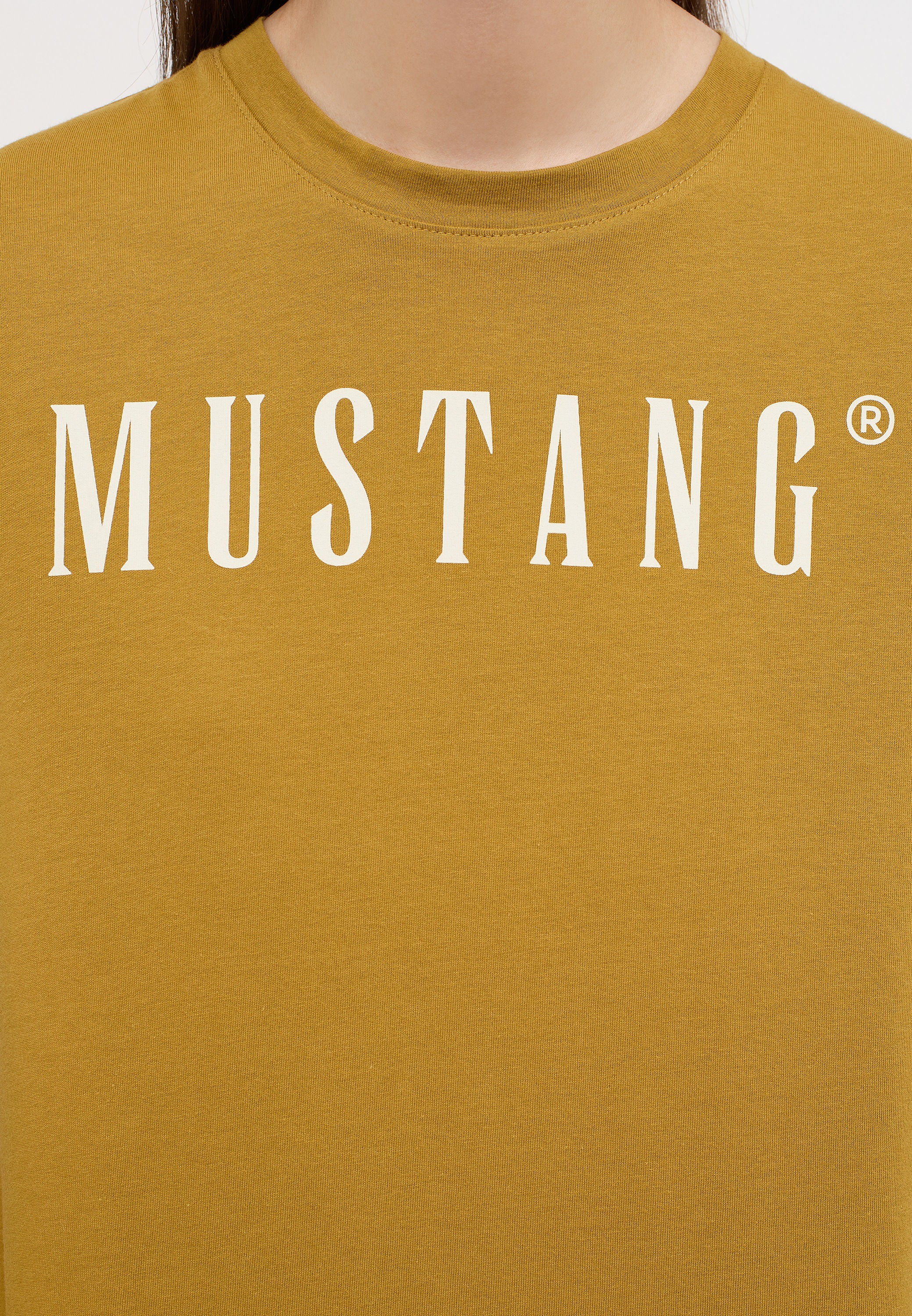 MUSTANG Kurzarmshirt »T-Shirt« online bestellen | BAUR