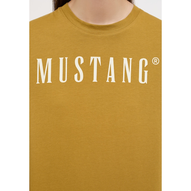 MUSTANG Kurzarmshirt »T-Shirt« online bestellen | BAUR