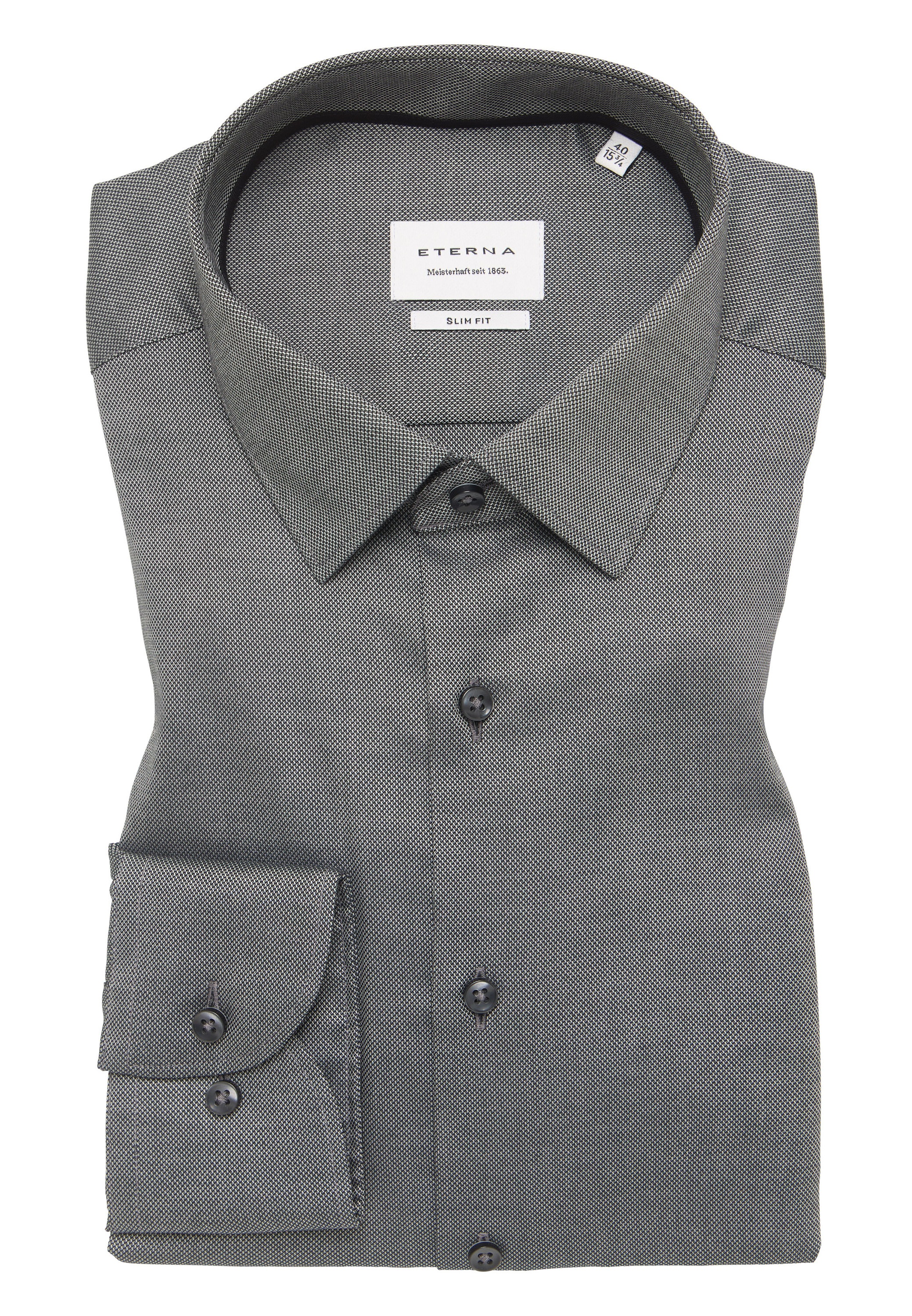 Eterna Langarmhemd »SLIM FIT«, NON IRON (bügelfrei)