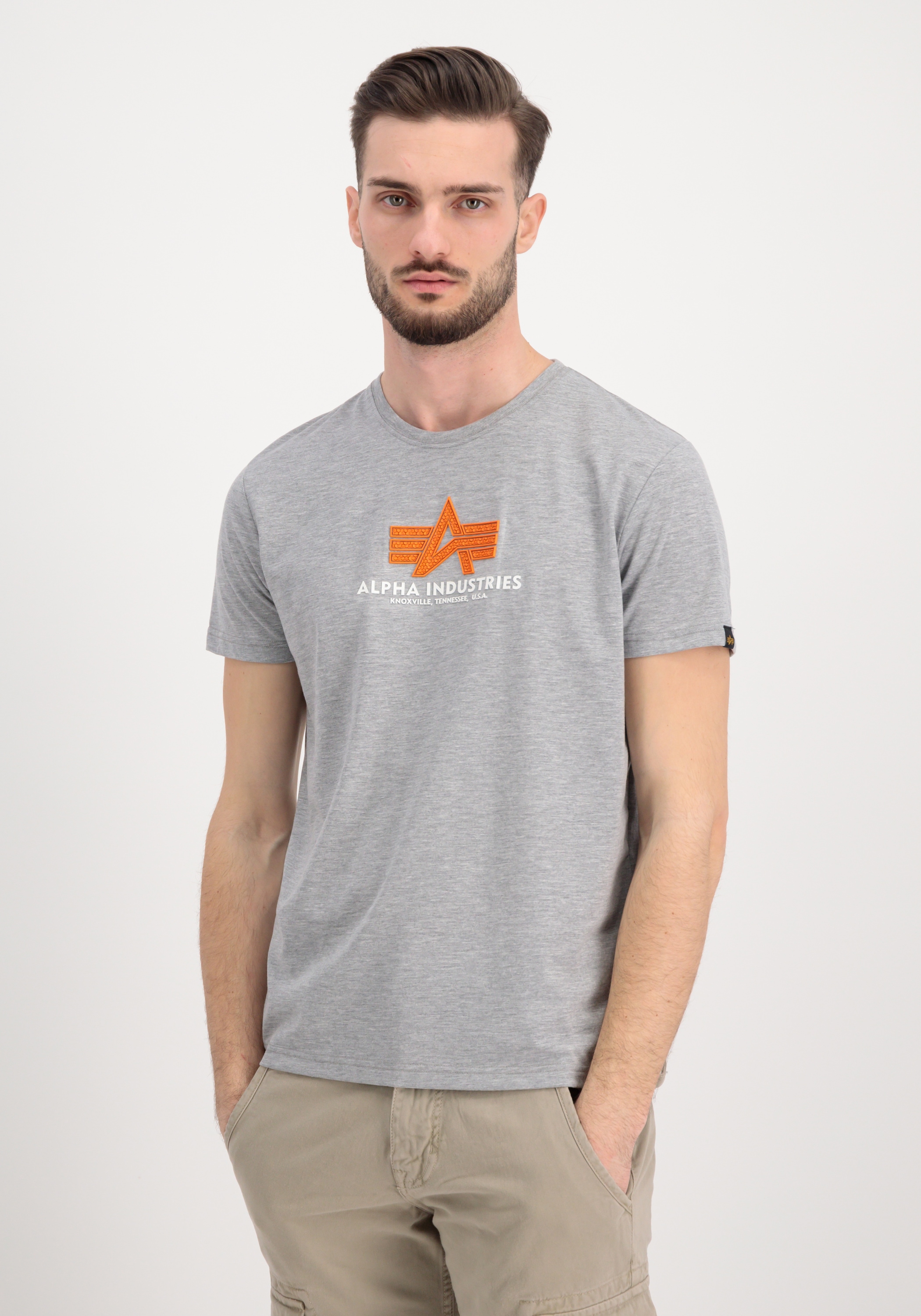 Alpha Industries T-Shirt "Alpha Industries Men - T-Shirts Basic T-Shirt BL günstig online kaufen