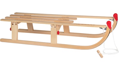 Faltschlitten »Hörnerrodel Klappschlitten Davos Holz 110 cm«