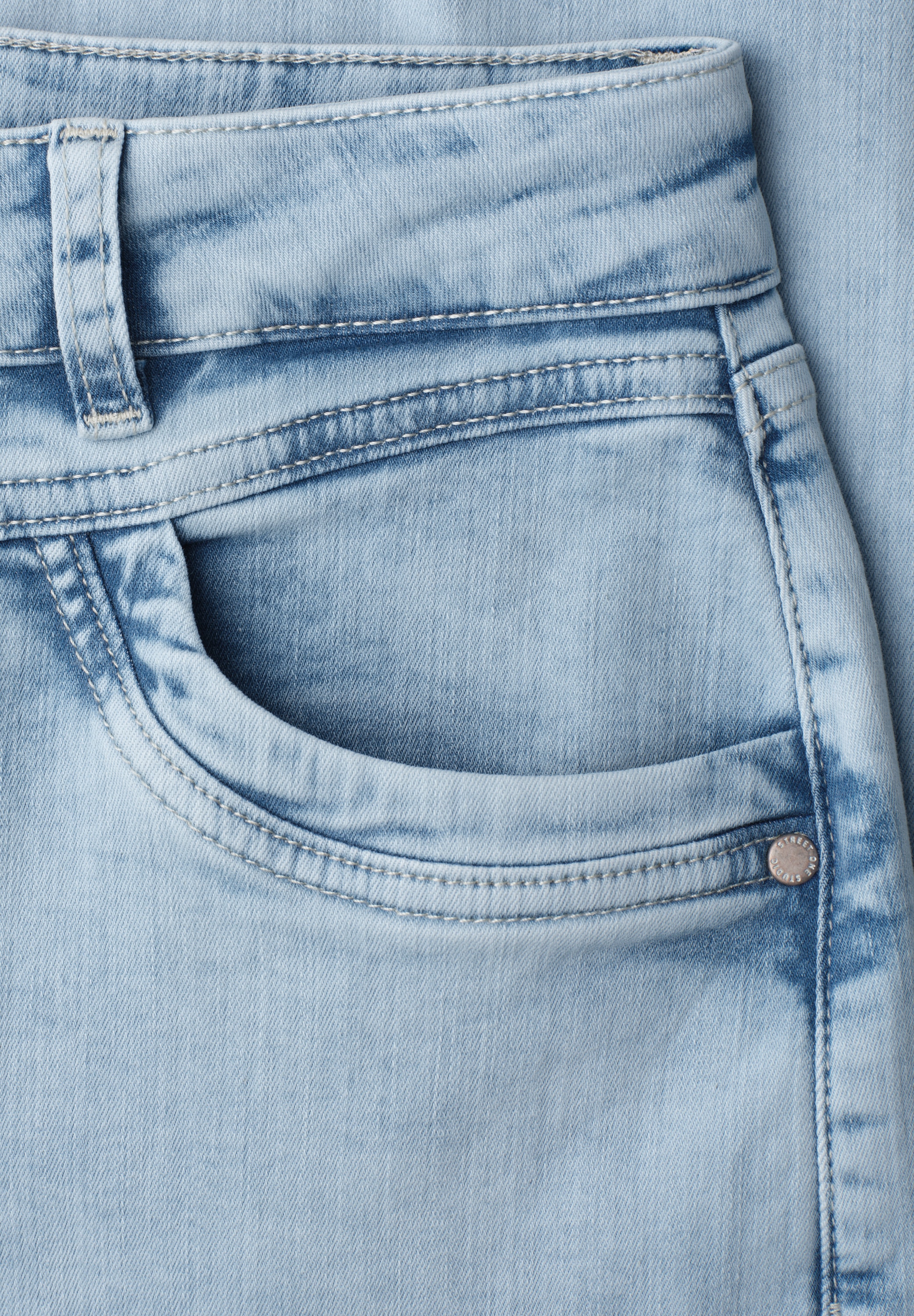 STREET ONE STUDIO Loose-fit-Jeans High Waist