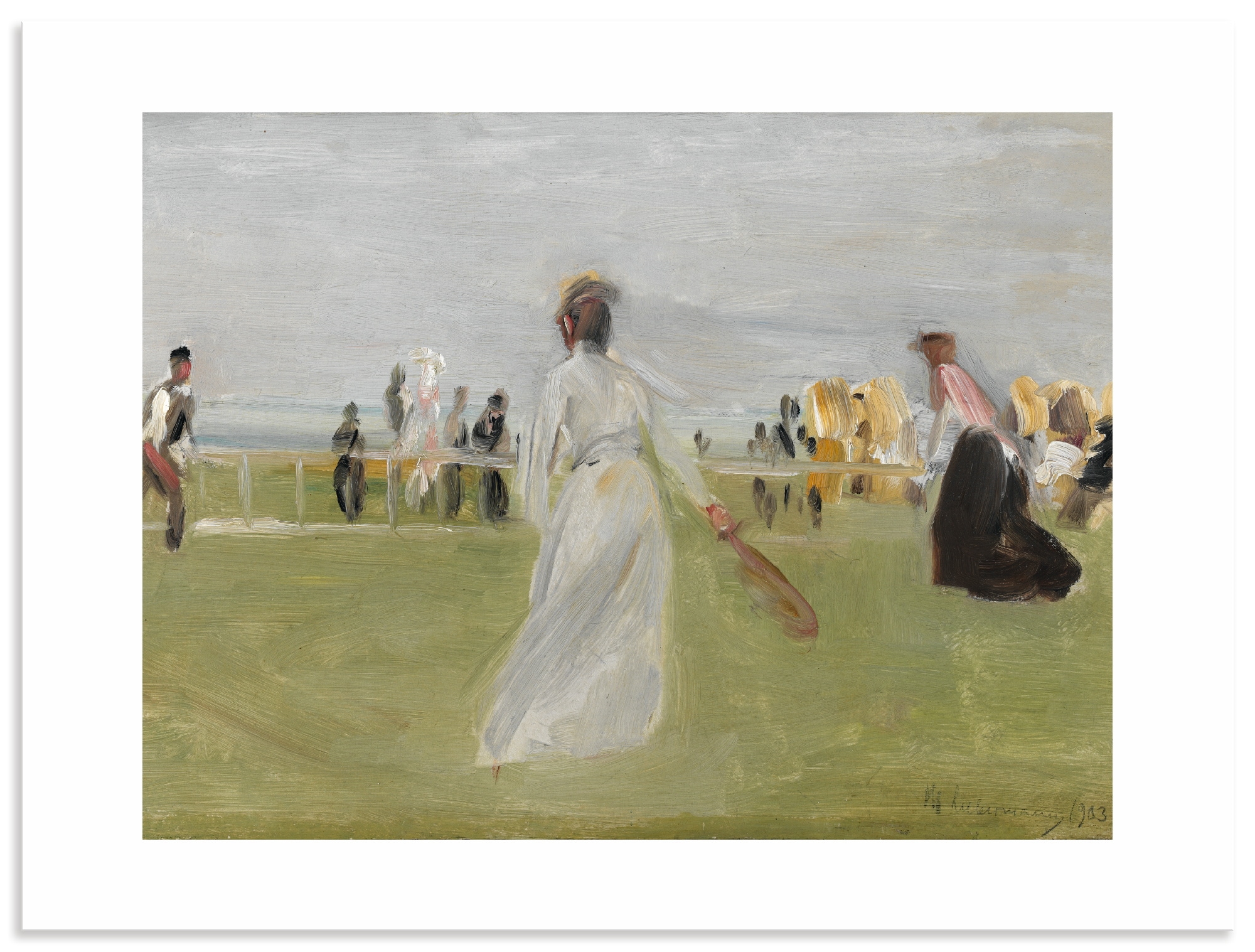 Artland Wandbild "Tennisspieler am Meer" Sport 1 Stk. tlg. als Alubild, Leinwandbild, Poster, Wandaufkleber in verschied. Größen