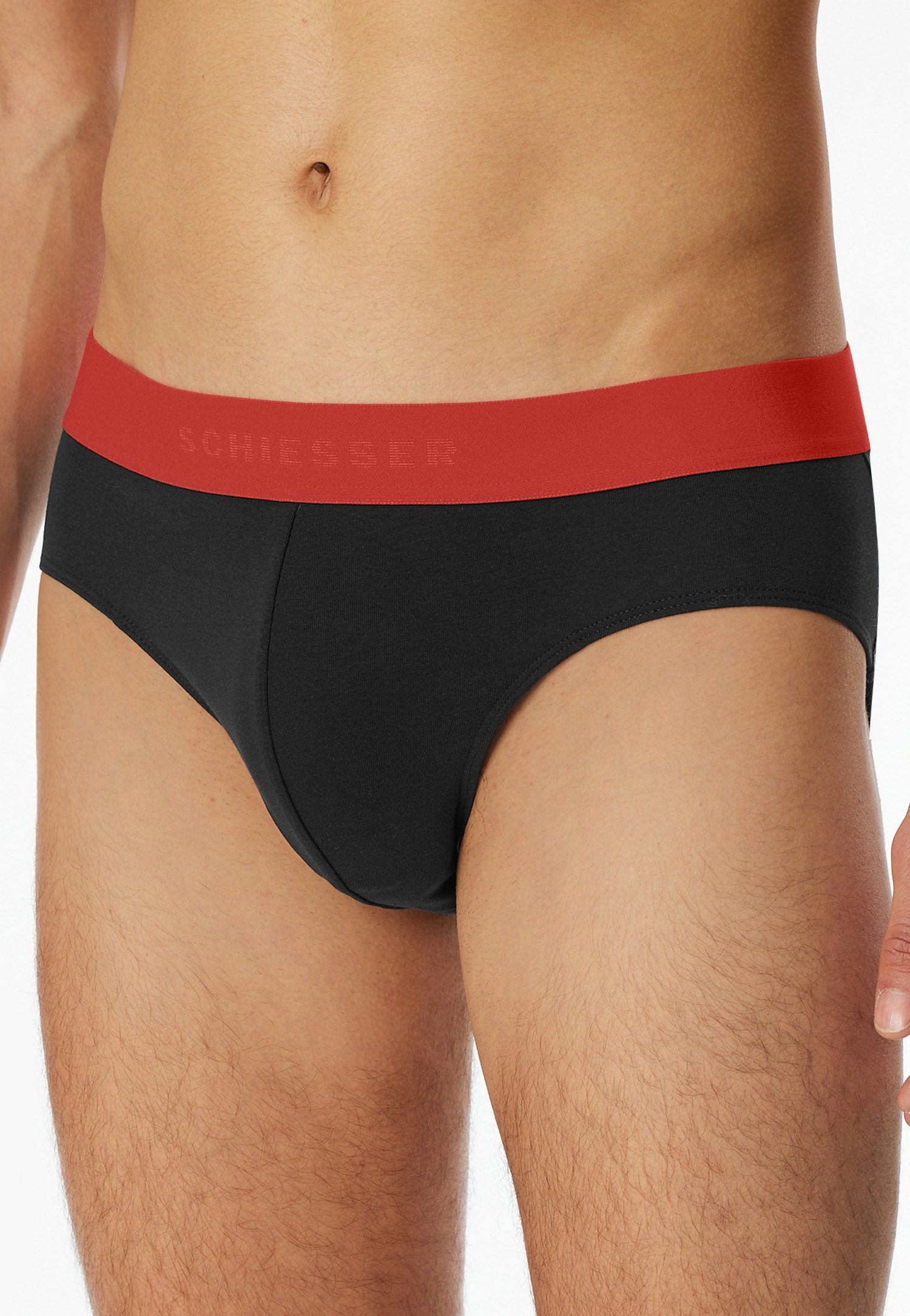 Schiesser Rioslip "95/5 Multipacks" 3er Pack, mit sportlichem Logo-Webgummi günstig online kaufen