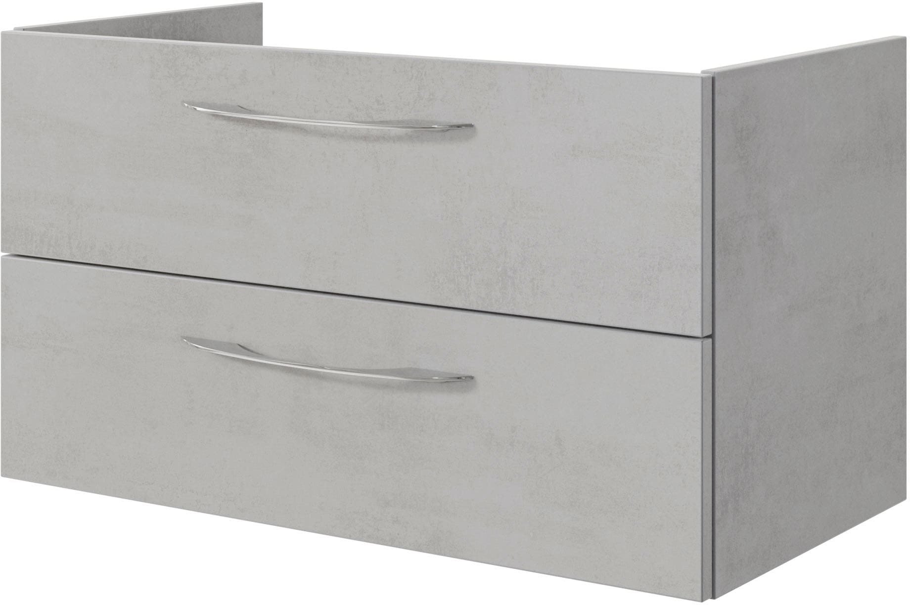 Saphir Badmöbel-Set »Serie 4035 2-teilig, Keramikwaschtisch mit LED-Spiegelschrank«, (Set), 90 cm breit, inkl. Türdämpfer, 2 Schubladen, 3 Türen, 6 Einlegeböden
