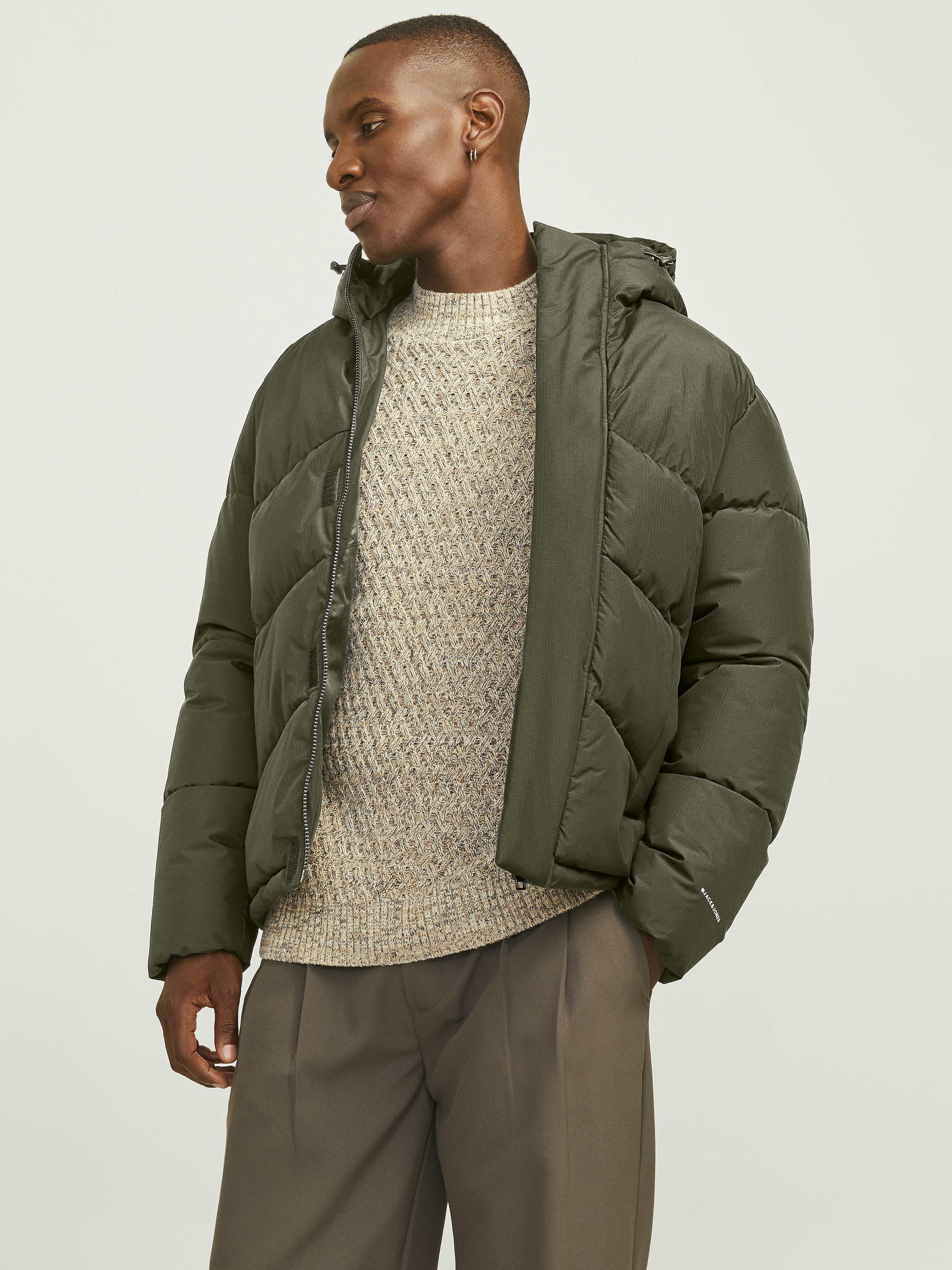 Jack & Jones Steppjacke "JJWORLD PUFFER JACKET", mit Kapuze günstig online kaufen