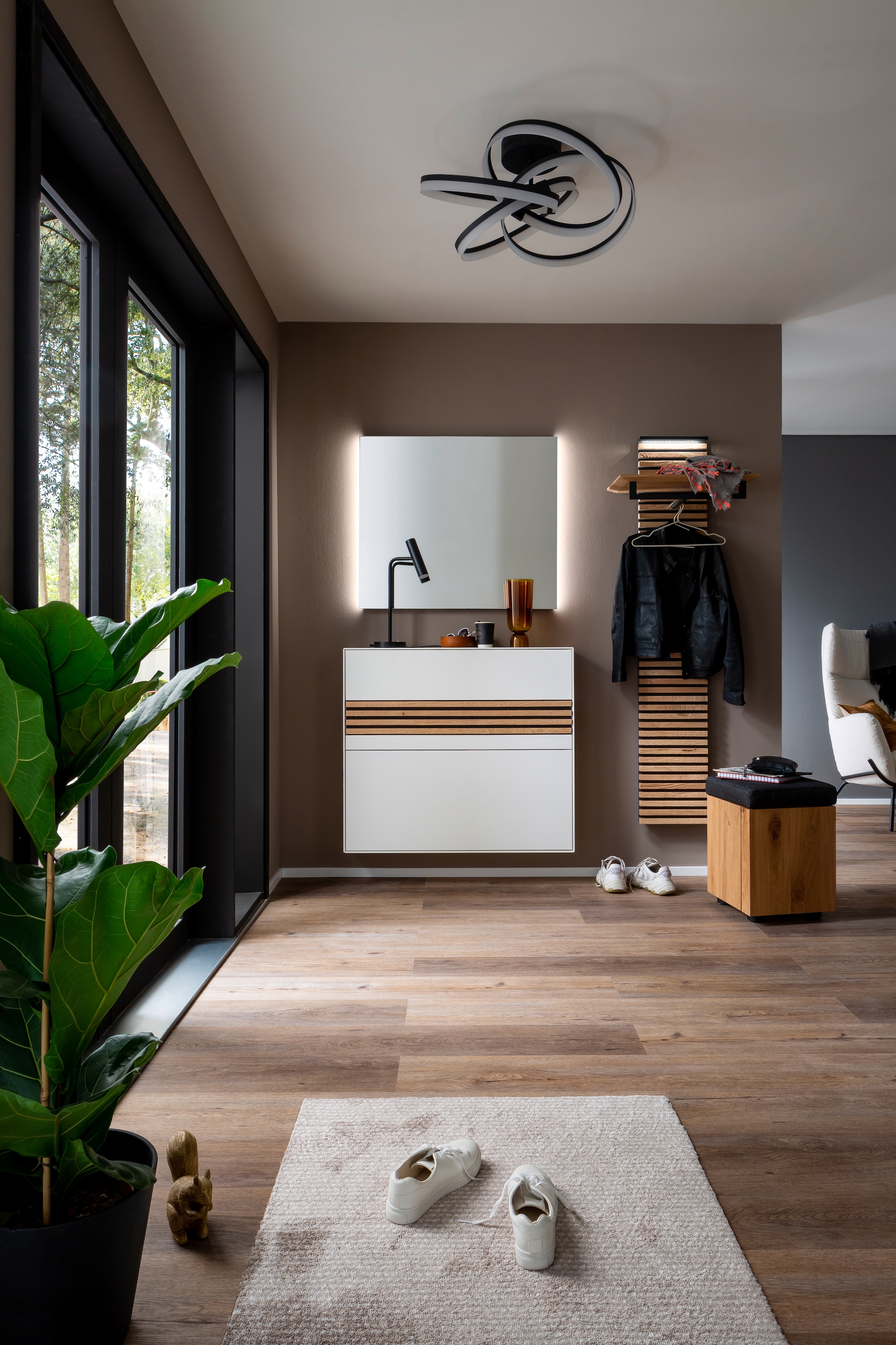 SCHÖNER WOHNEN-Kollektion Fußmatte »Miami 002« rechteckig 7 mm Höhe Schmutzfangmatte, waschbar