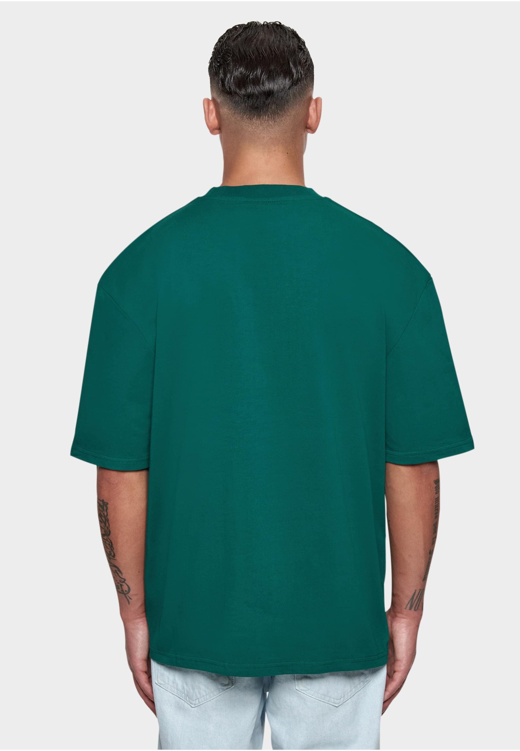 Dropsize T-Shirt »Dropsize Herren Heavy Oversize Front Rubber Patch T-Shirt«, (1 tlg.)