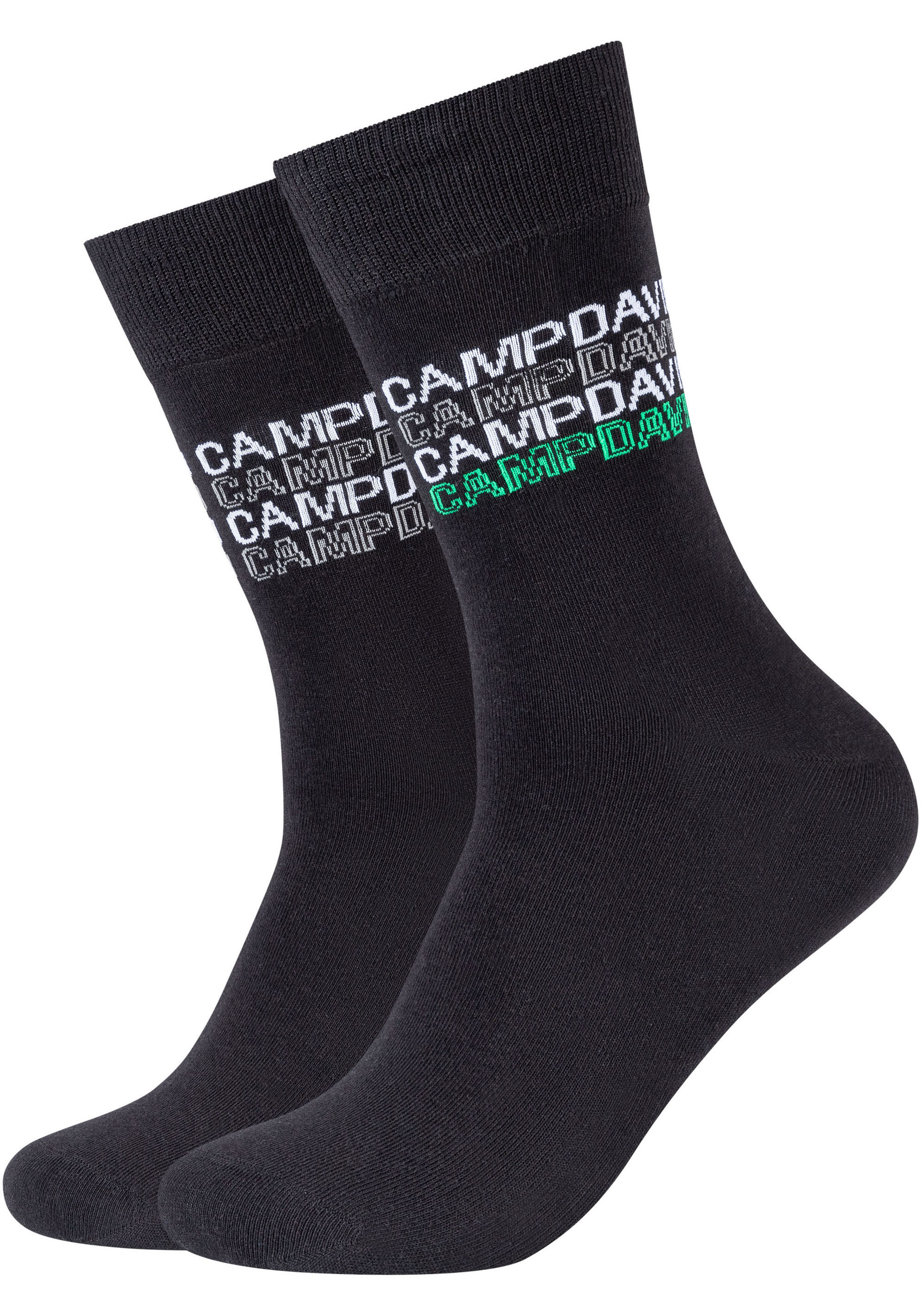 Thumbnail - CAMP DAVID Socken "casual", (4 Paar), mit Markenlogo