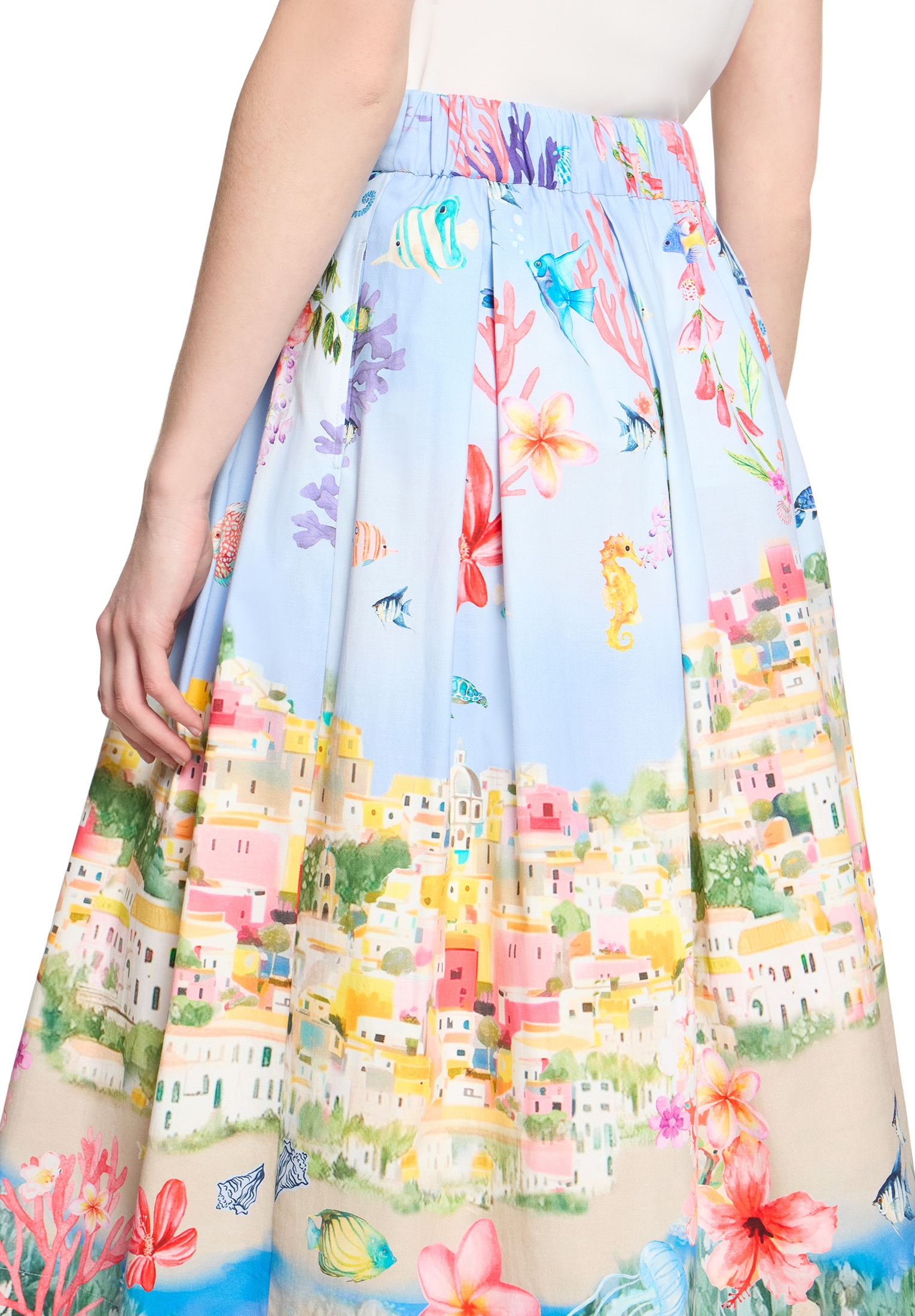 Vera Mont Maxirock »Damen mit Gummizug«