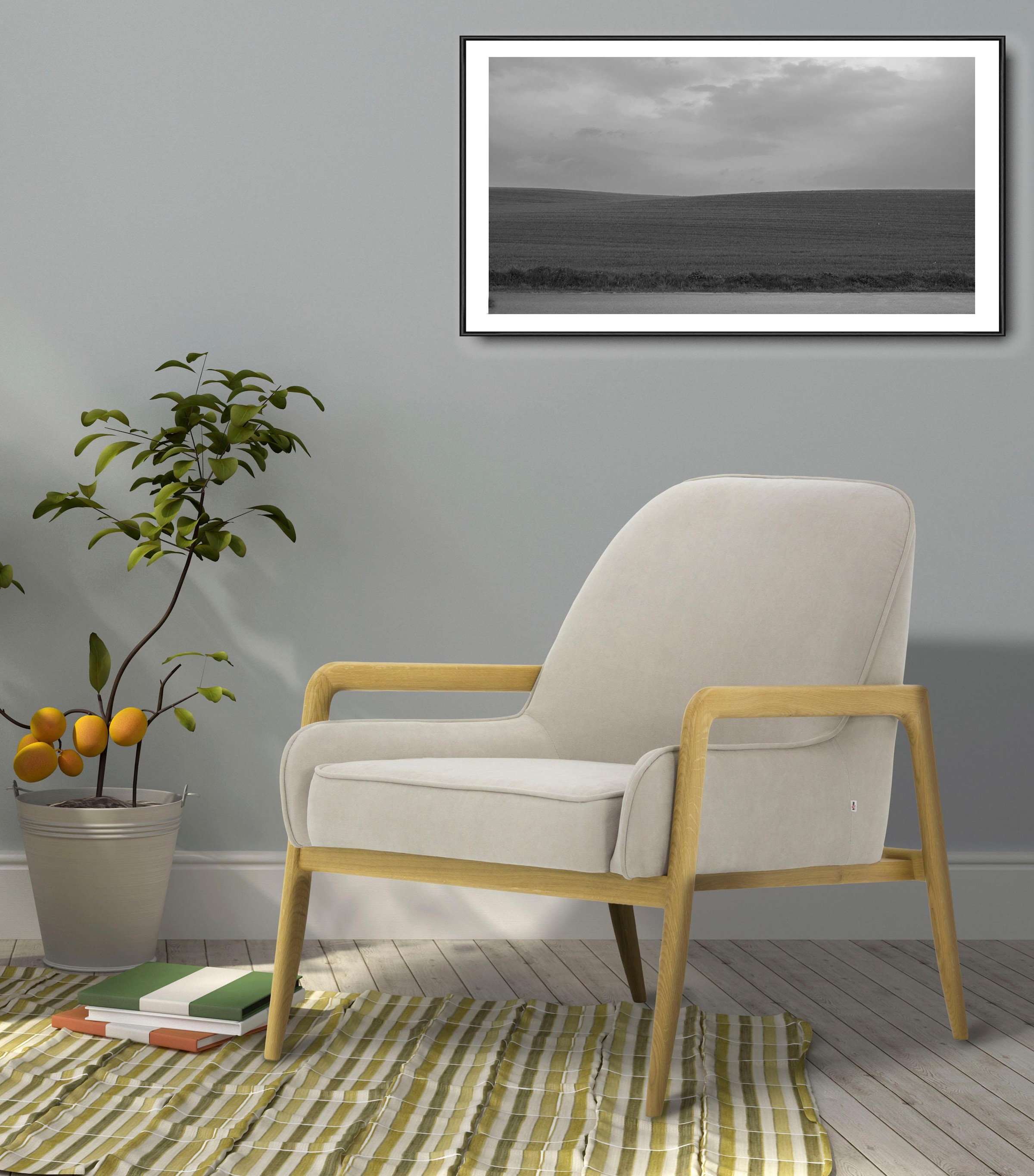 Home affaire Sessel "Braga" wahlweise mit Gestell aus Eiche in dunkel oder günstig online kaufen