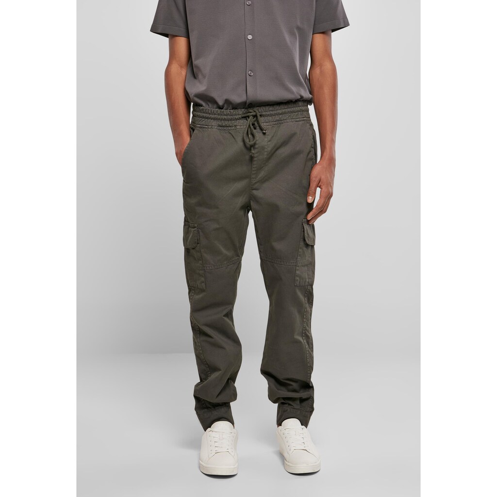 URBAN CLASSICS Cargohose »Urban Classics Herren Military Jogg Pants«, (1 tlg.)