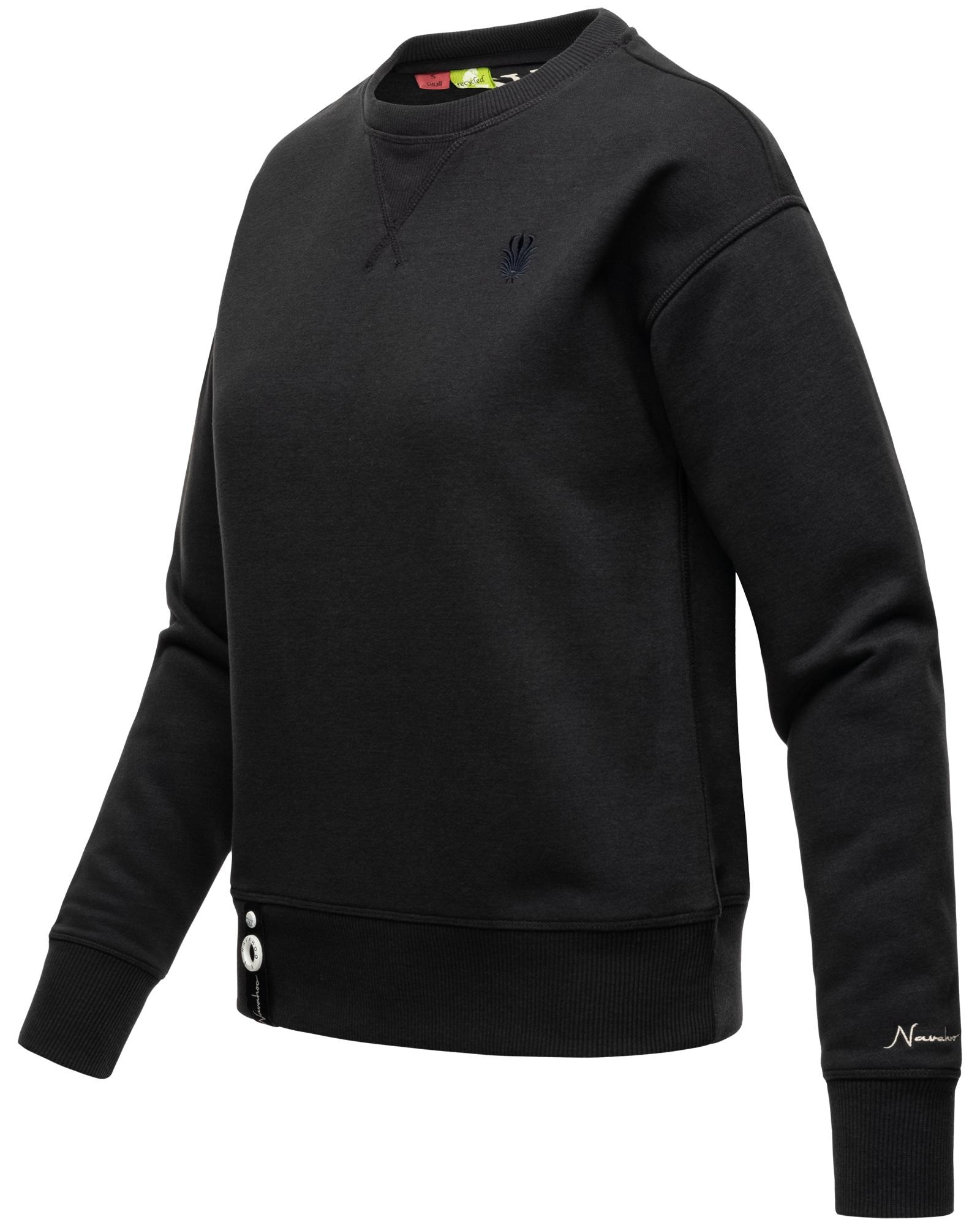 Navahoo Kapuzensweatshirt "Zuckerschnecke", stylischer Damen Pullover mit R günstig online kaufen