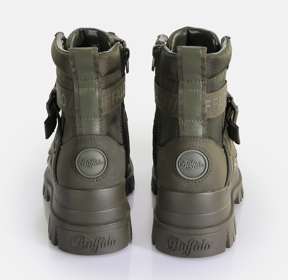 Buffalo Winterboots "Aspha Com1 Vegan" Schnürstiefelette, Plateauboots mit günstig online kaufen