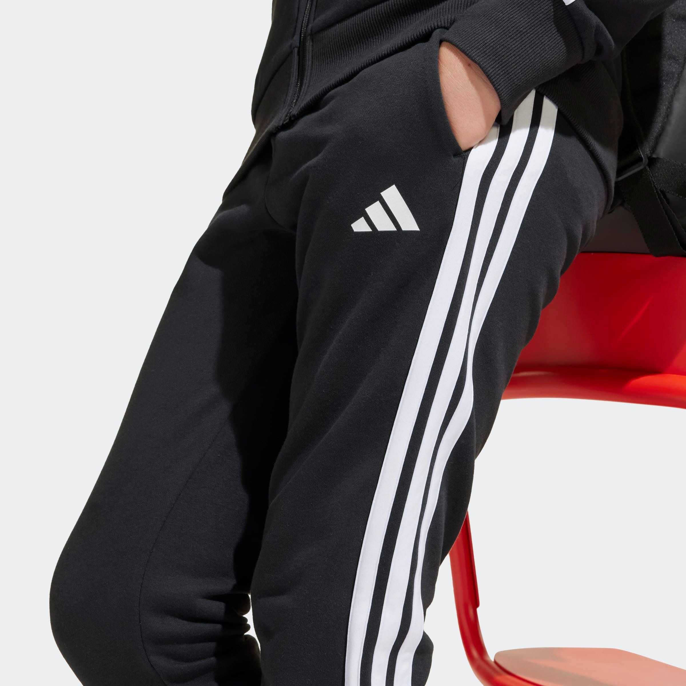 adidas Sportswear Trainingsanzug »J 3S TIB FL TS«, (2 tlg.)