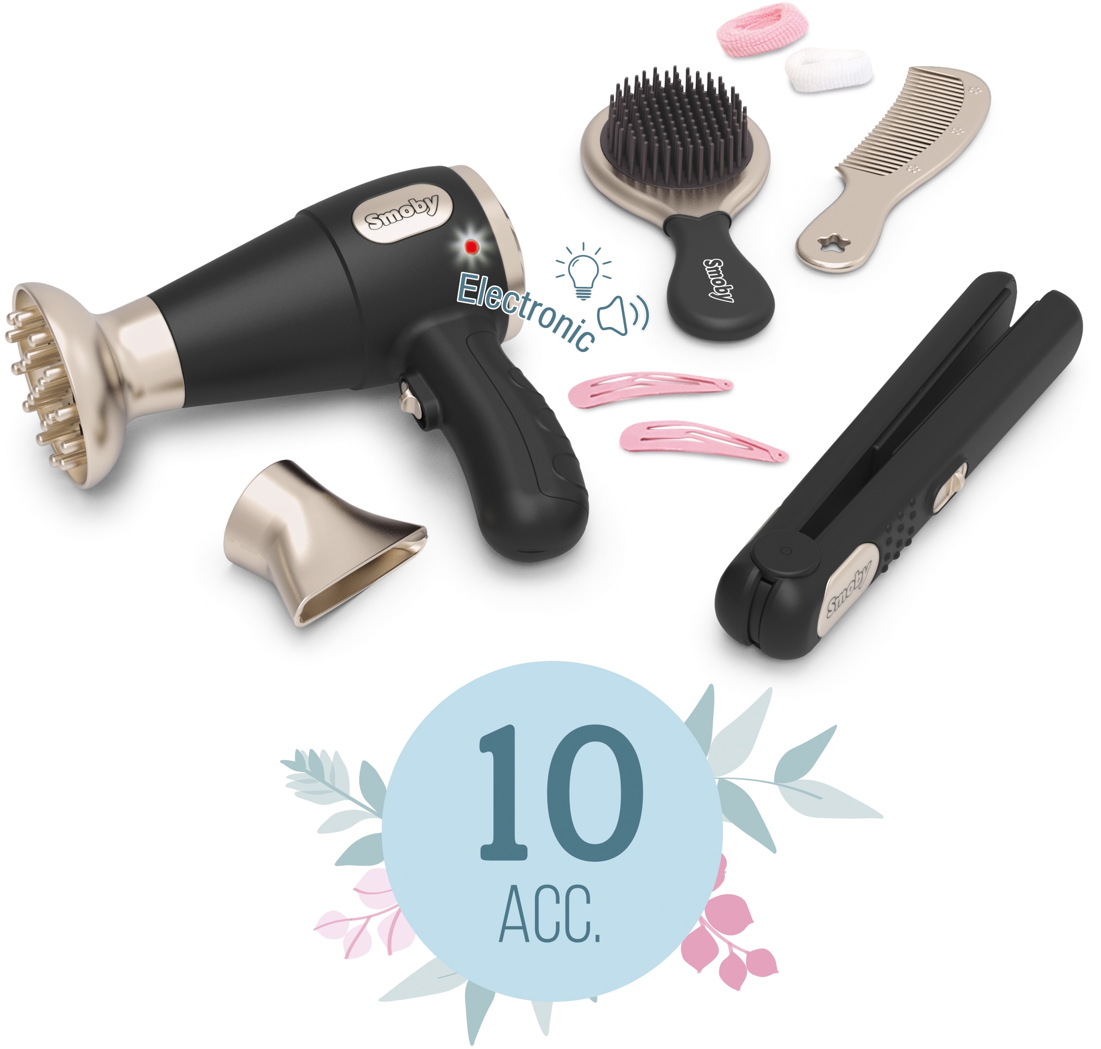 Smoby Spielzeug-Frisierkoffer »My Beauty Frisierset«, inkl. Fön mit Licht & Sound