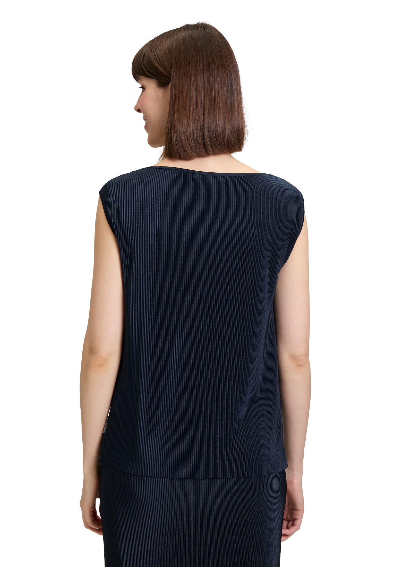Betty&Co Blusentop »Betty & Co Blusentop mit Plissee«