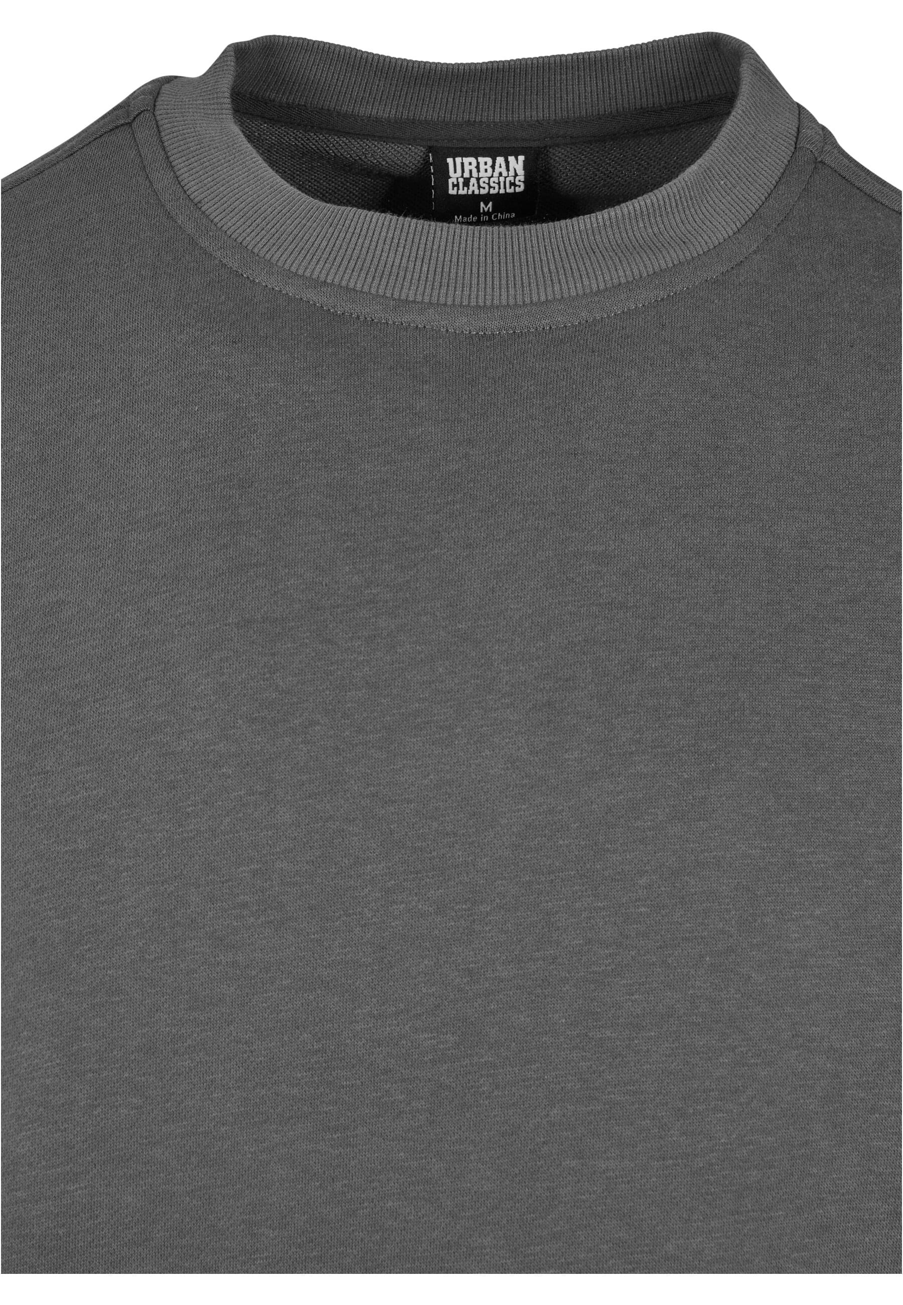 URBAN CLASSICS Rundhalspullover »Urban Classics Herren Sport Crew«, (1 tlg.)