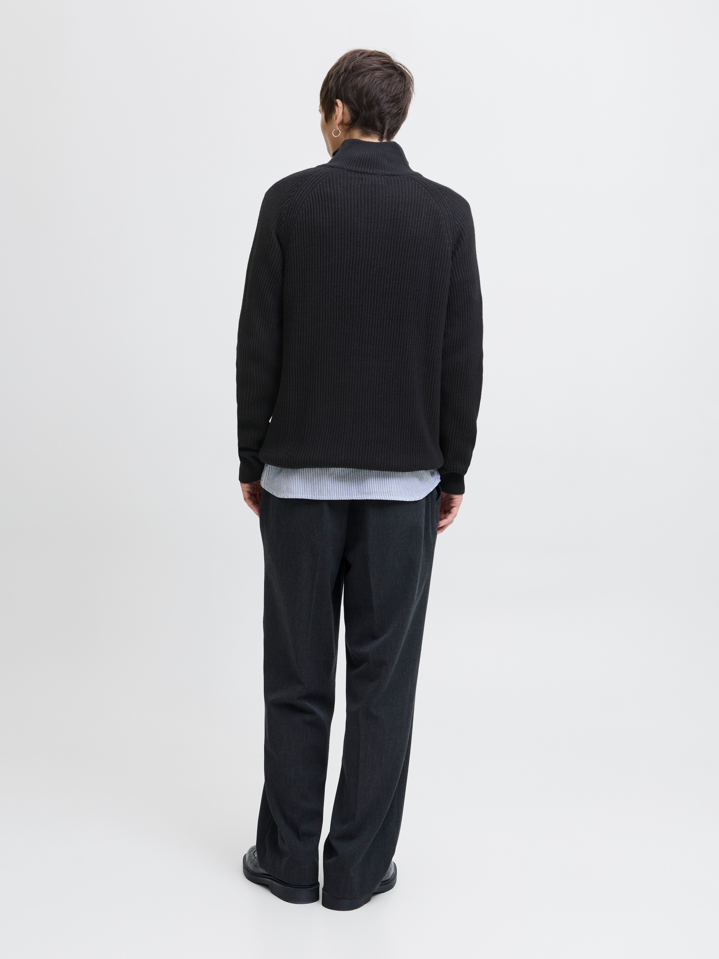 Jack & Jones Troyer »JJPANNEL KNIT HALF ZIP AW25«