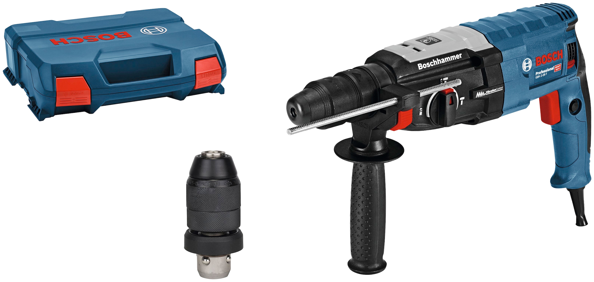 Bosch Professional Bohrhammer "GBH 2-28 F Professional", (1 tlg.), Vario-Lock, mit SDS plus