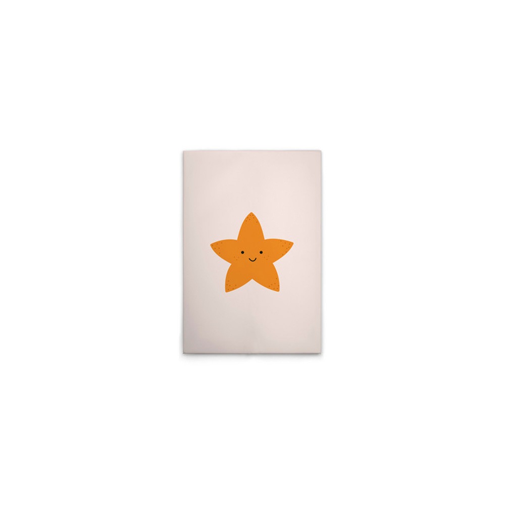 A.S. Création Leinwandbild "Simple Star - Wandbild Beige Gelb Keilrahmen Ku günstig online kaufen