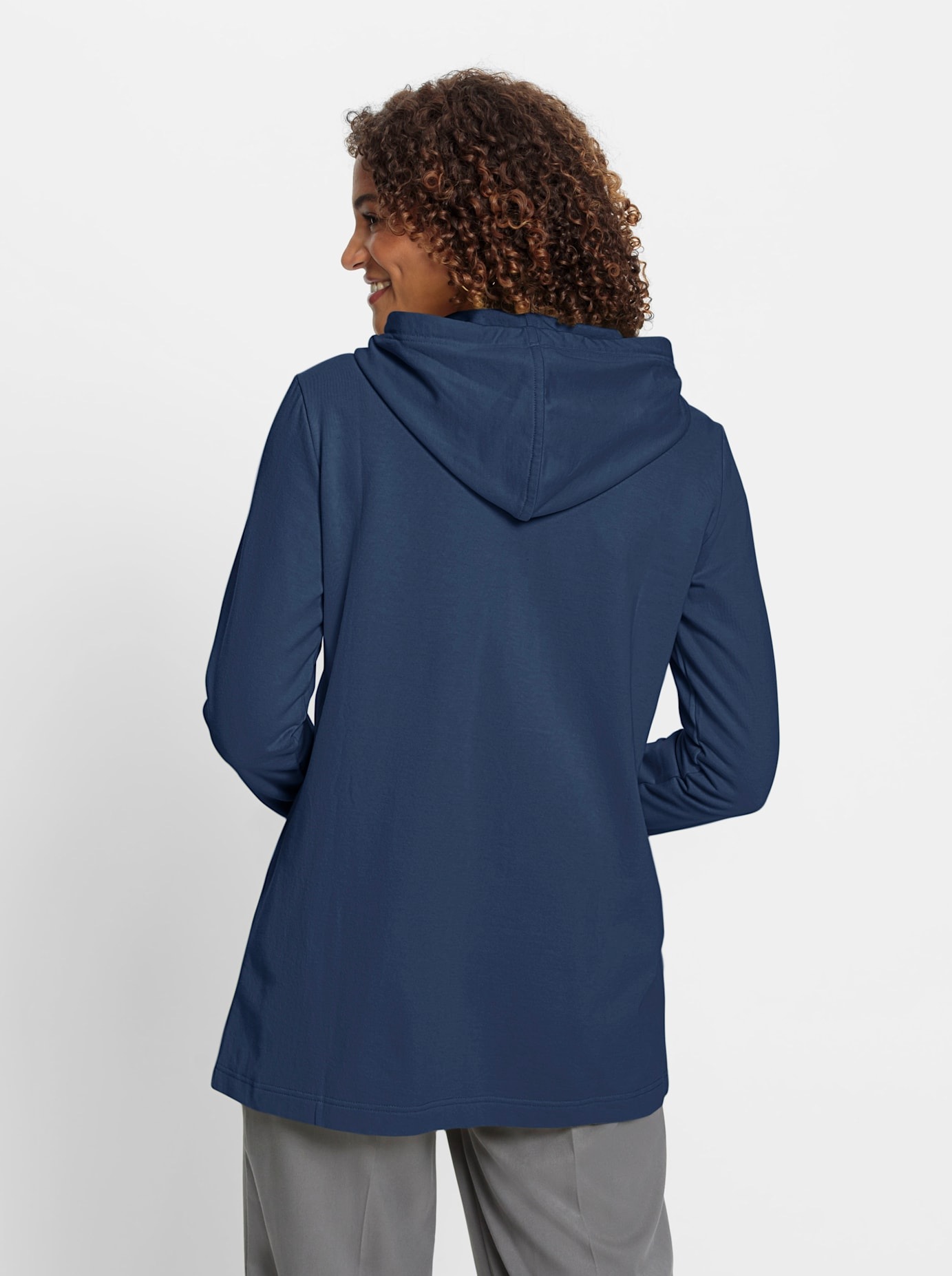 Casual Looks Shirtjacke "Sweatjacke" 1 Stk. günstig online kaufen