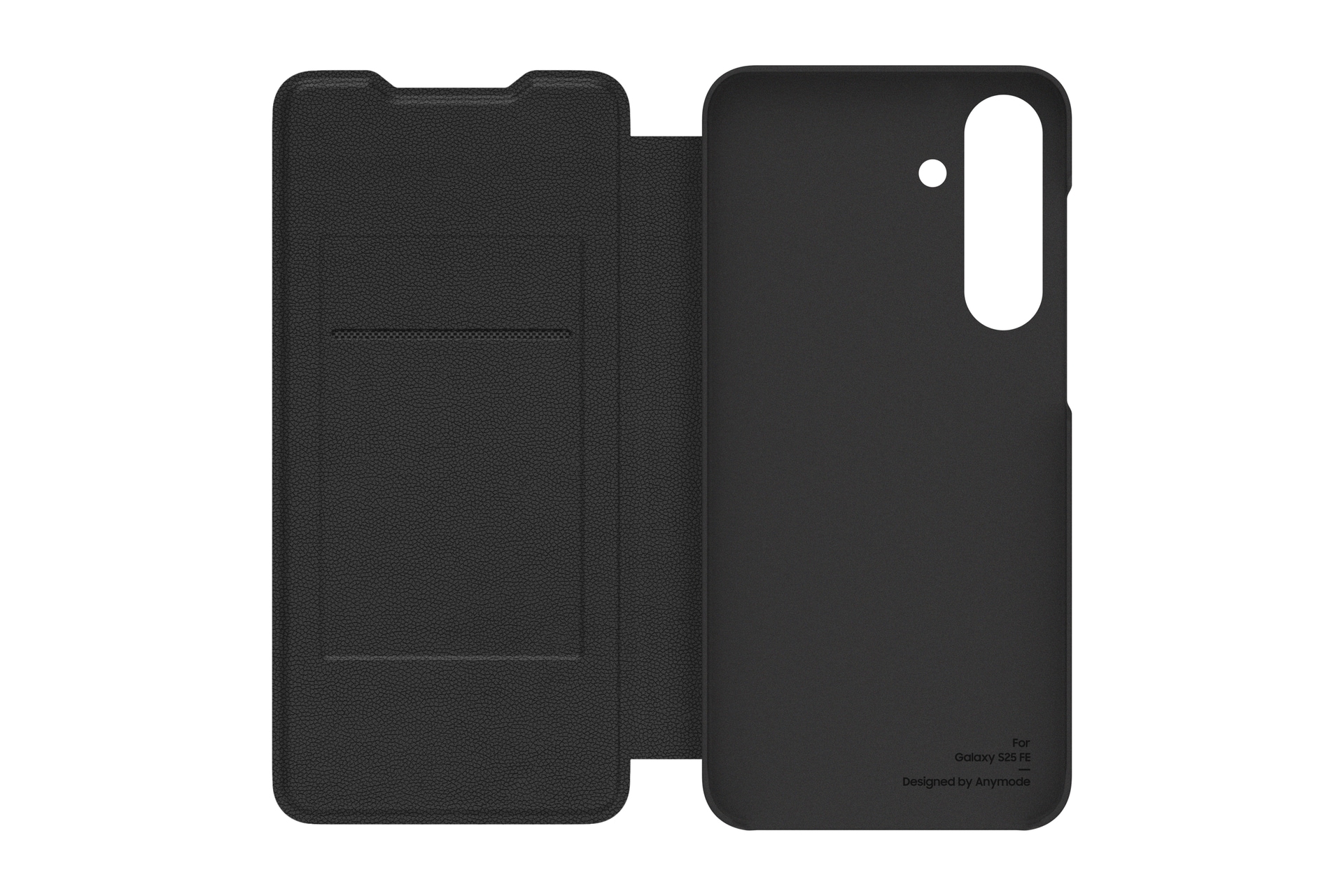 Samsung Handyhülle »Designed for Samsung Anymode Wallet Flip Case für Galaxy S25 FE«, Samsung Galaxy S25 FE, Backcover, Schutzhülle, Handyschutzhülle, Case, Schutzcase, stoßfest