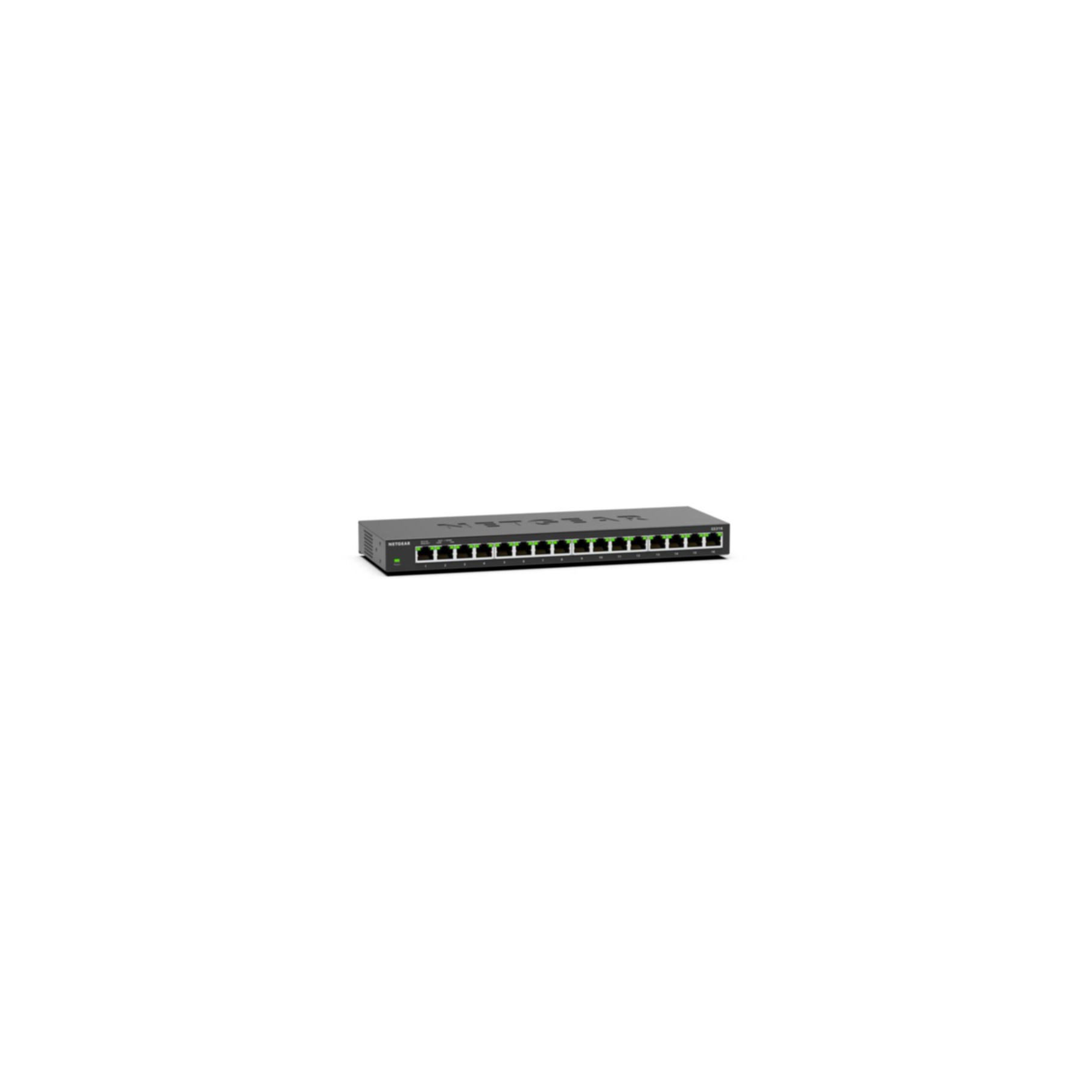 NETGEAR Netzwerk-Switch "GS316", B:19,5cm H:8cm T:35cmohne farbbezeichnung, Netzwerk-Switches