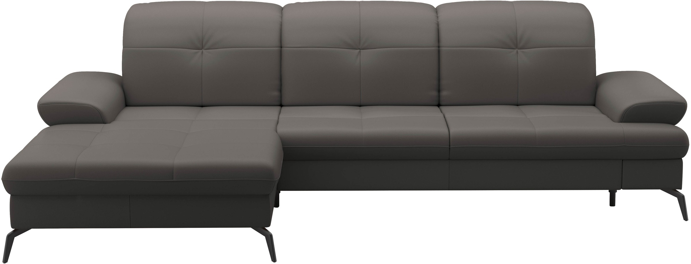 sit&more Ecksofa "Amica, L-Form, inkl. Sitztiefenverstellung & Armteilverst günstig online kaufen