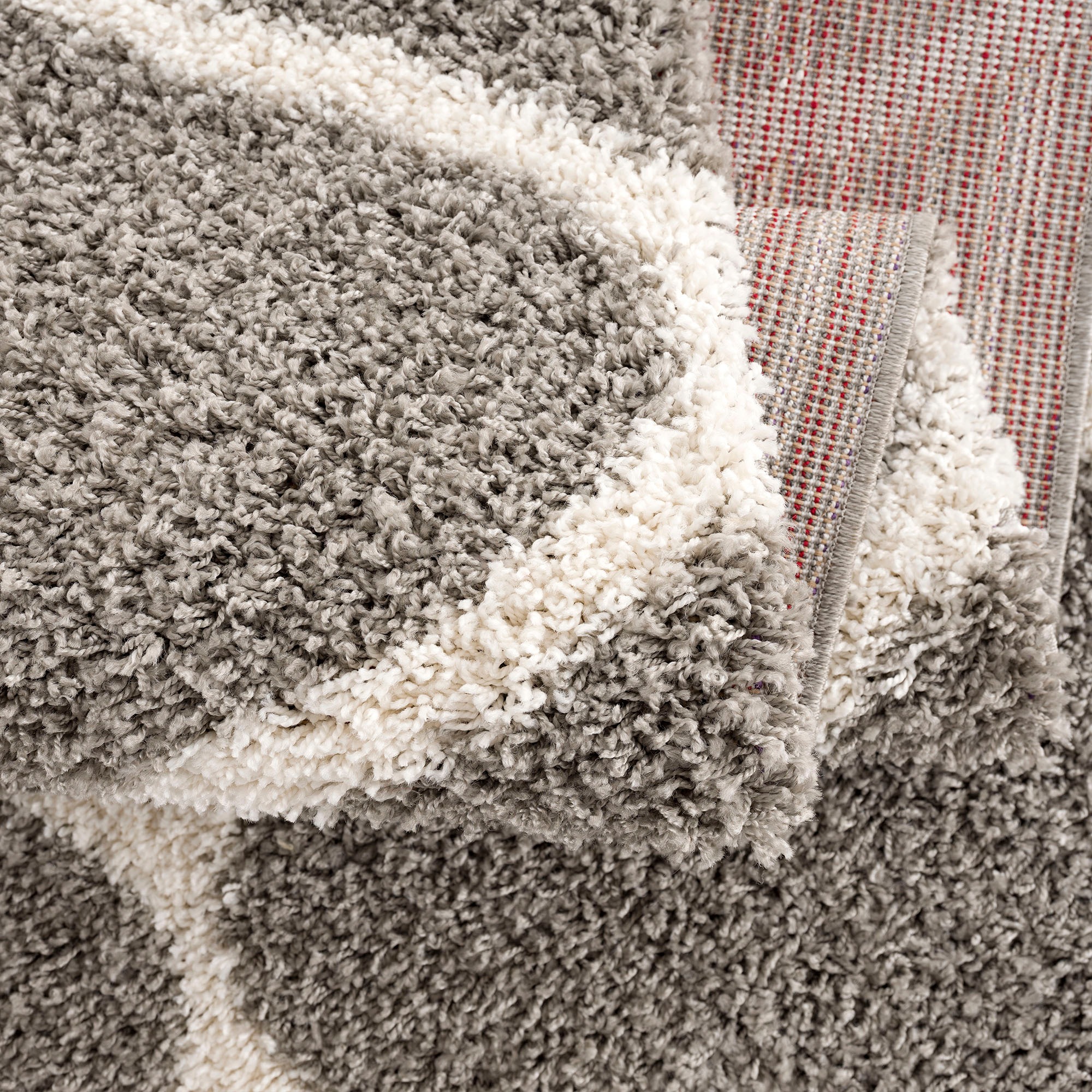 Sanat Hochflor-Teppich "Madrid" rund 30 mm Höhe Wohnzimmer, Langflor, Shagg günstig online kaufen