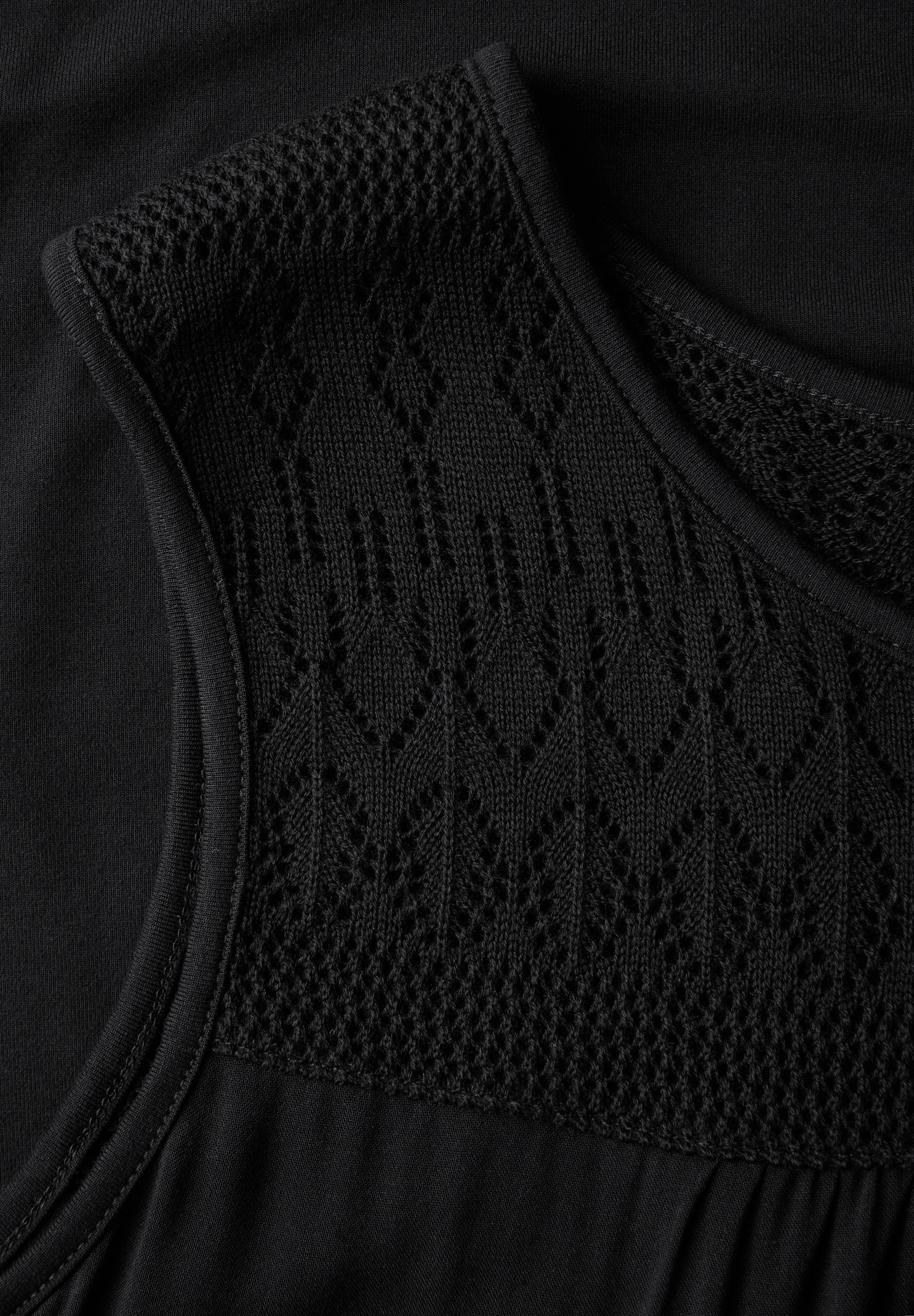 STREET ONE Shirttop, mit Ajour Details