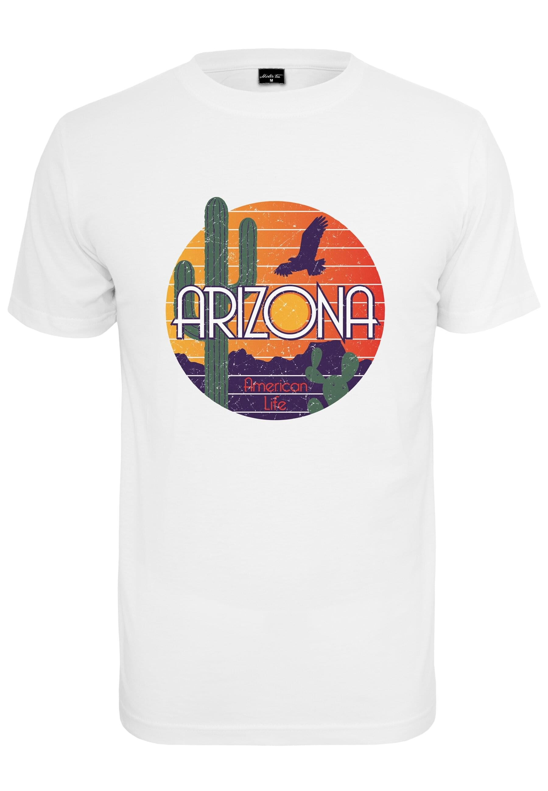 MisterTee T-Shirt "MisterTee Herren American Life Arizona Tee" 1 Stk. tlg. günstig online kaufen