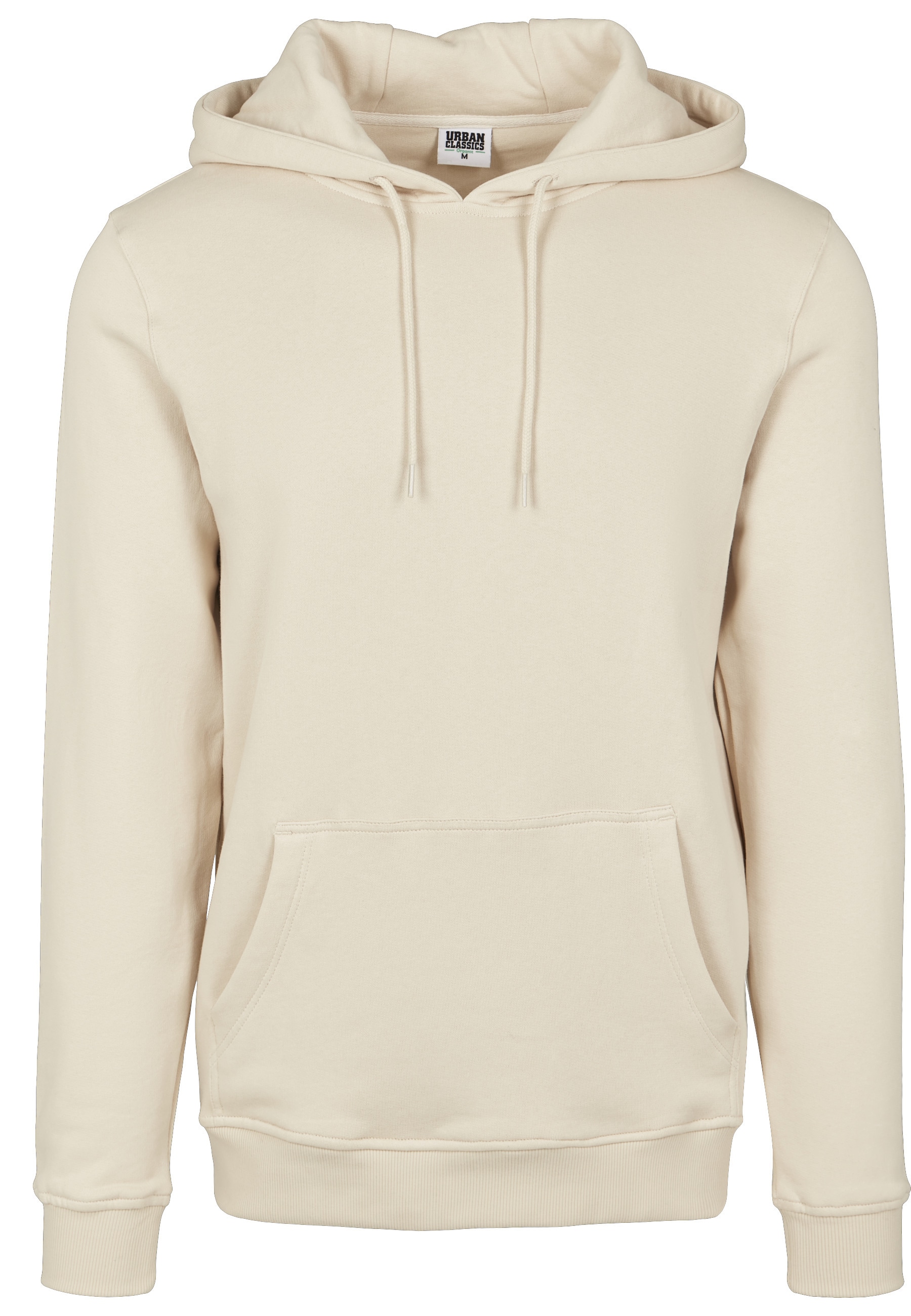 URBAN CLASSICS Rundhalspullover »Urban Classics Herren Organic Basic Hoody« 1 Stk.