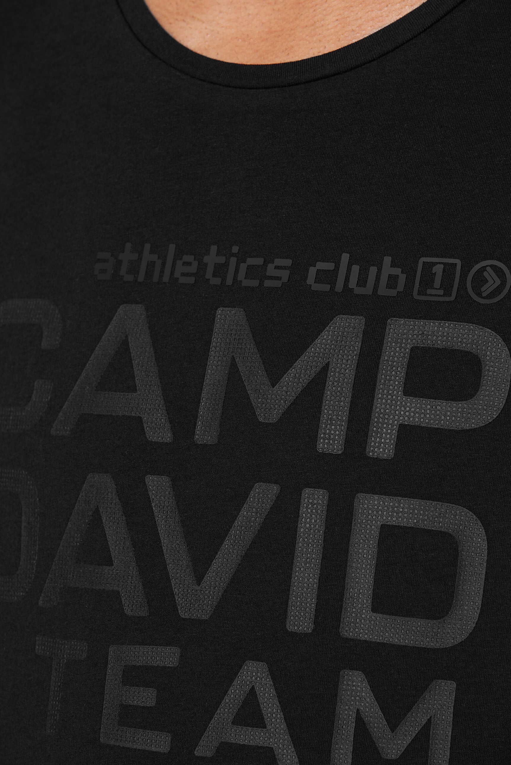 CAMP DAVID Rundhalsshirt, mit Baumwolle