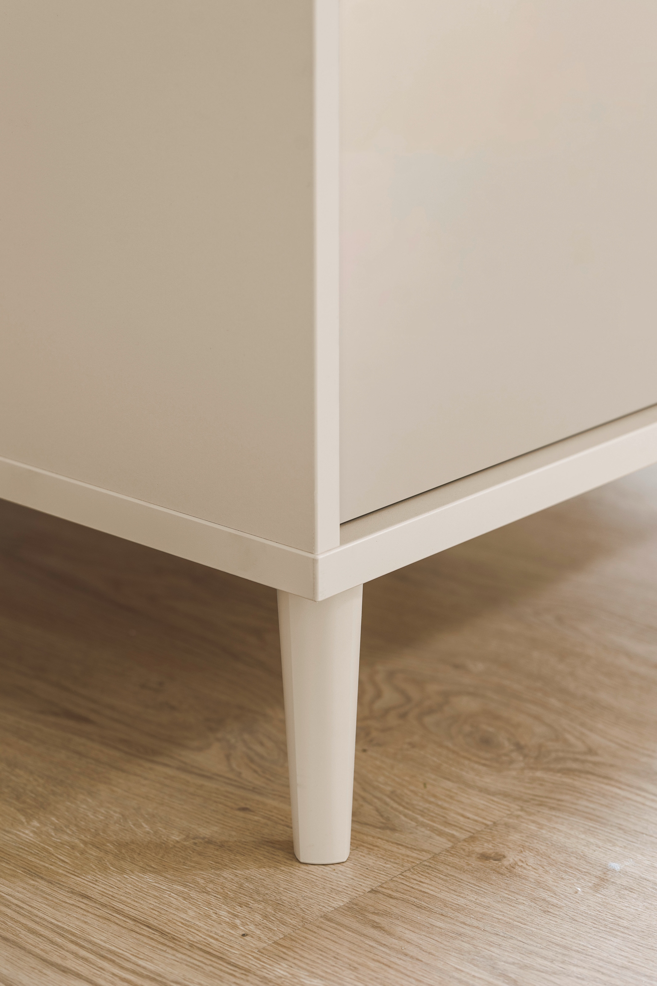 PAIDI Kleiderschrank »EEFJE in Beige mit Schublade und Türen, verschiedene Ausführungen« B/H/T ca. 95-123/139-204/41-57cm, mit 2 oder 3 Türen + Tiny-Variante,  stabiler Drehtürenschrank aus Holz, mit Soft-Close-Funktion