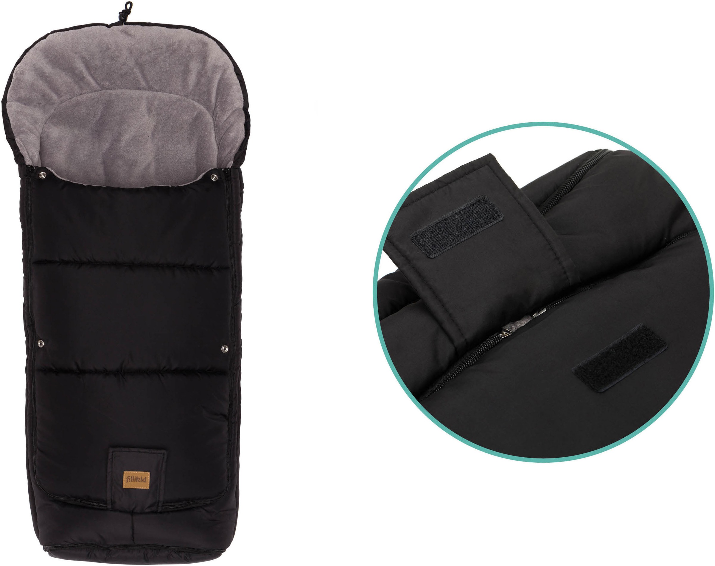 Fillikid Fußsack »Peak, Winterfußsack«