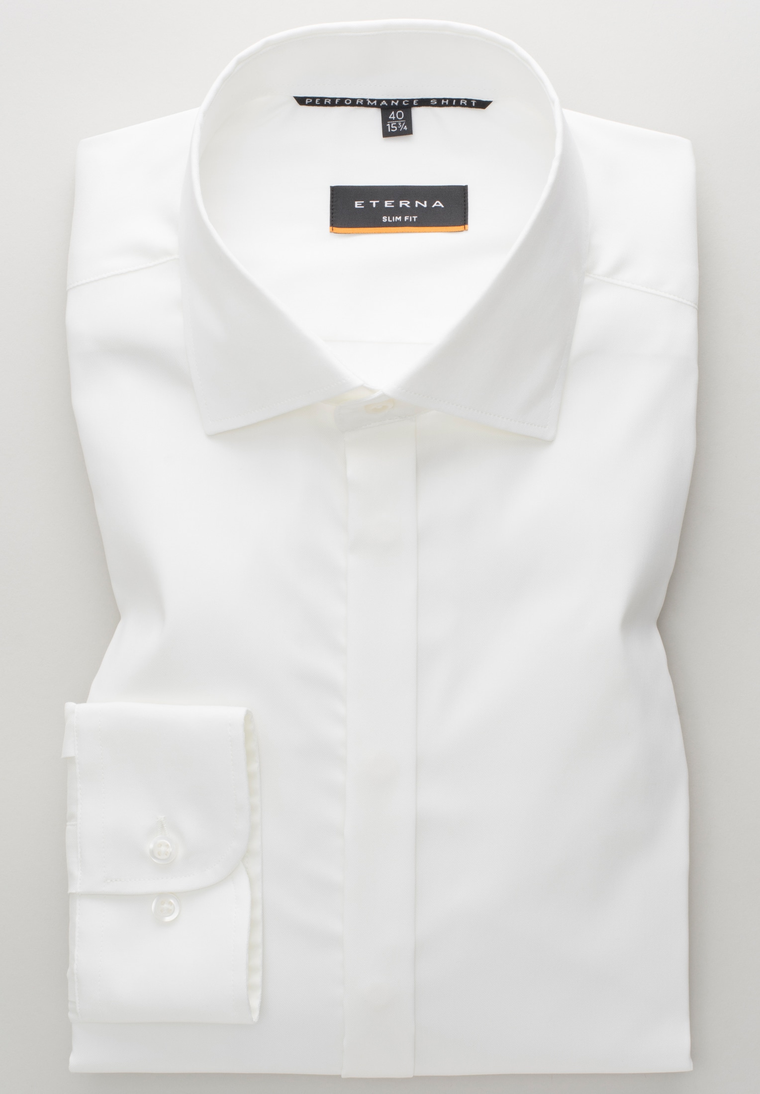 Eterna Langarmhemd »SLIM FIT« EASY IRON (bügelleicht)