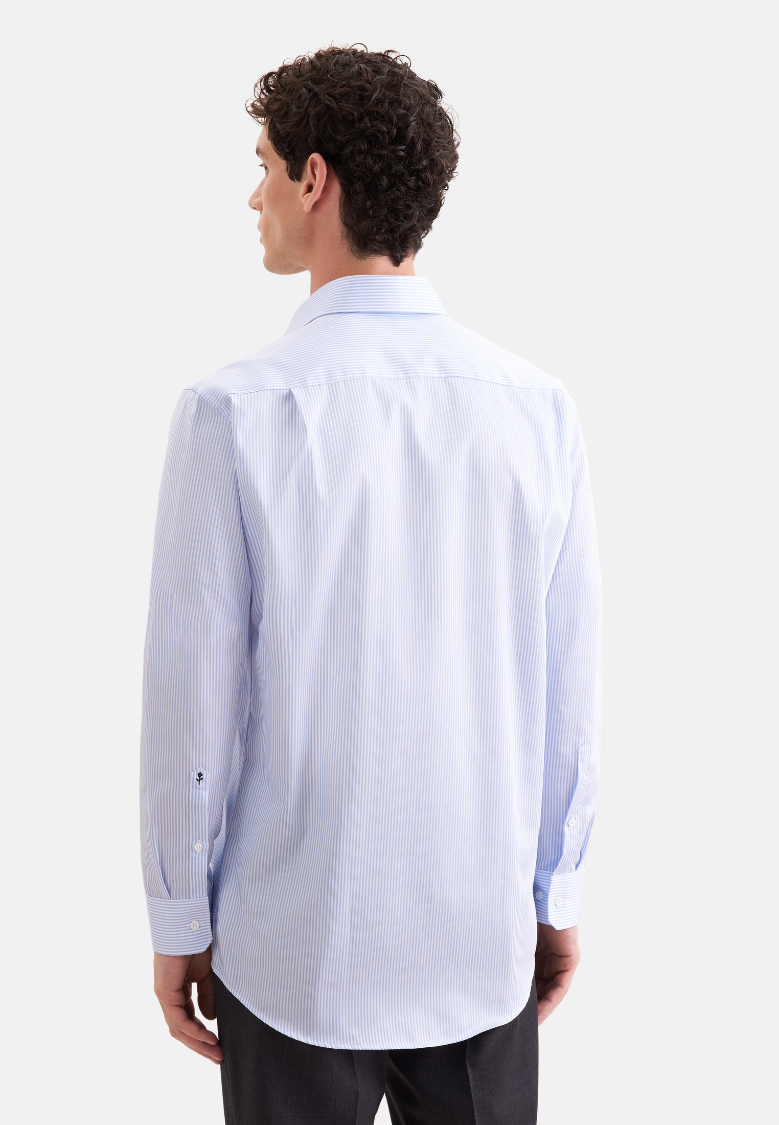 seidensticker Businesshemd »Schwarze Rose« Comfort 1/1 Kentkragen Gestreift
