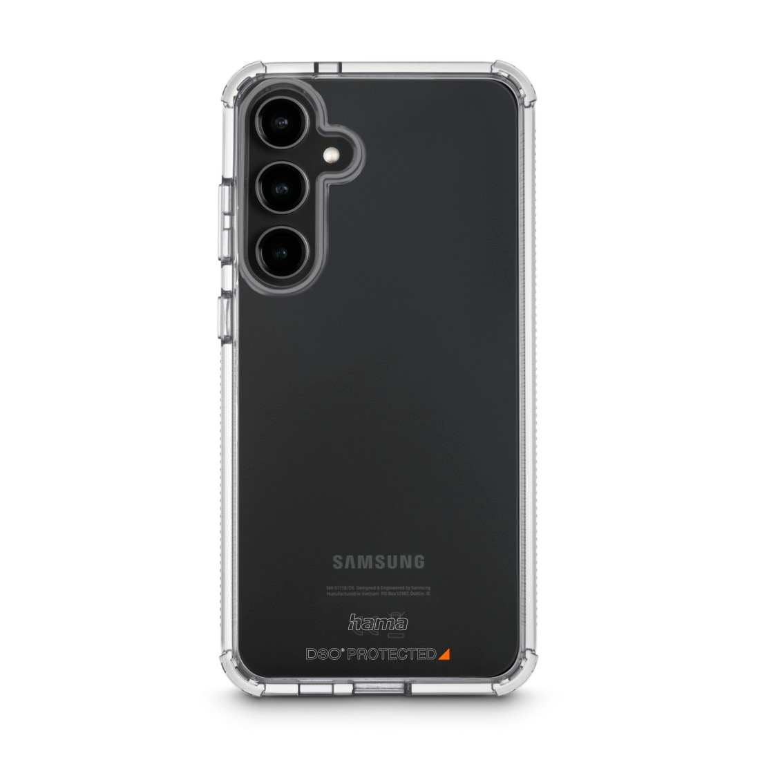 Hama Smartphone-Hülle »Handyhülle „Extreme Protect“ für Galaxy S24+ (stoßfest, sturzsicher)«, Samsung Galaxy S24+, Anti-Vergilbung, D3O-Technologie, Kratzschutz