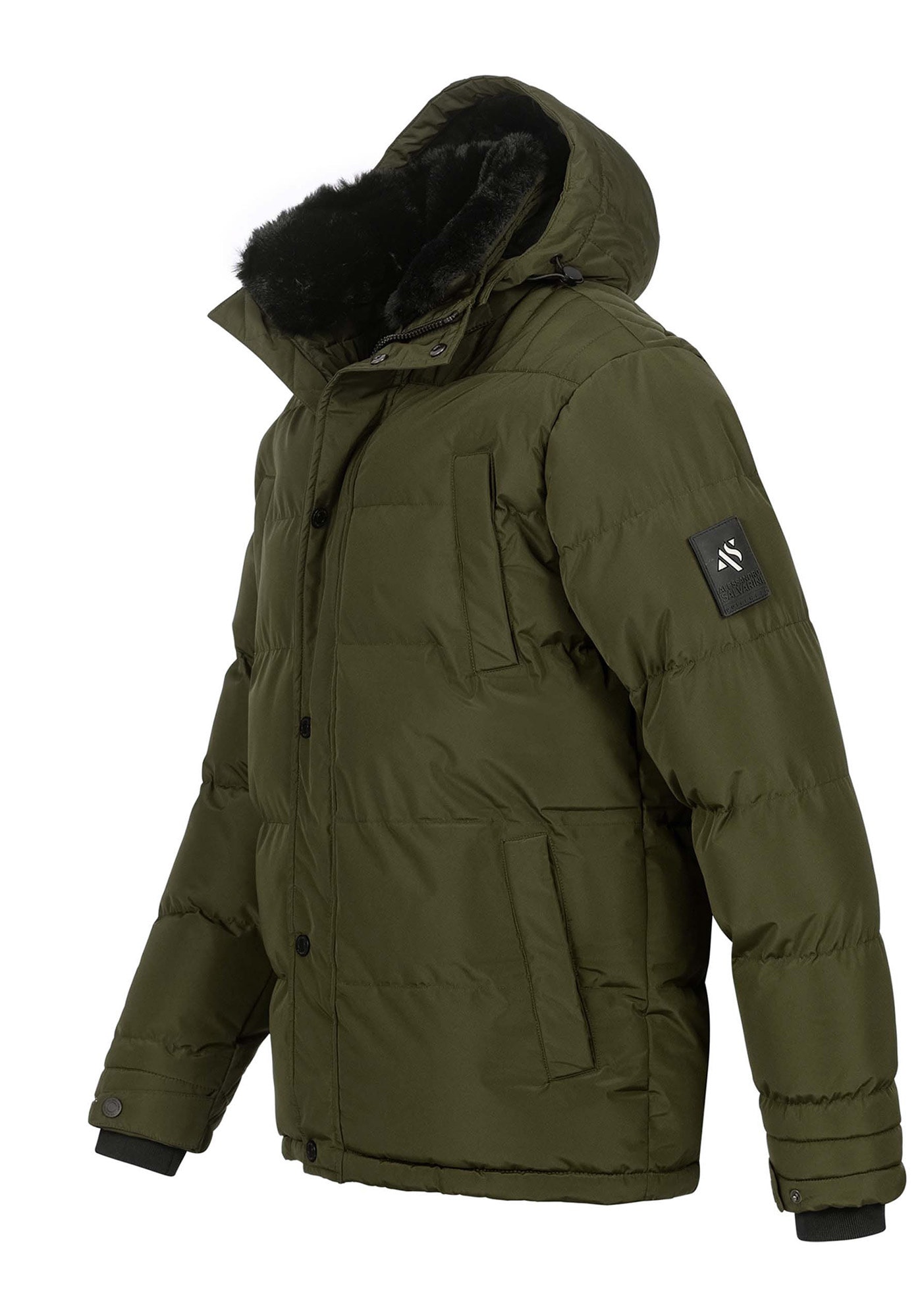 Alessandro Salvarini Winterjacke »ASEzkimo« mit warmen Teddyfell