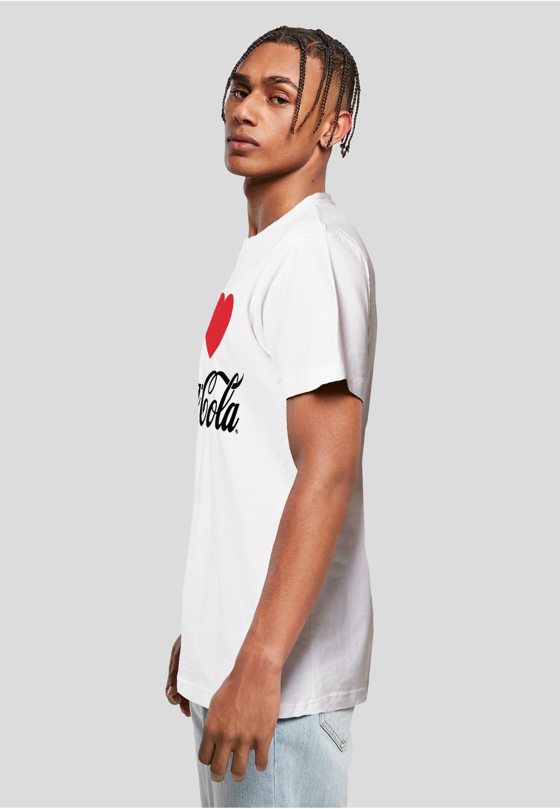 Merchcode T-Shirt »Merchcode Herren Coca Cola I Love Coke Tee«, (1 tlg.)